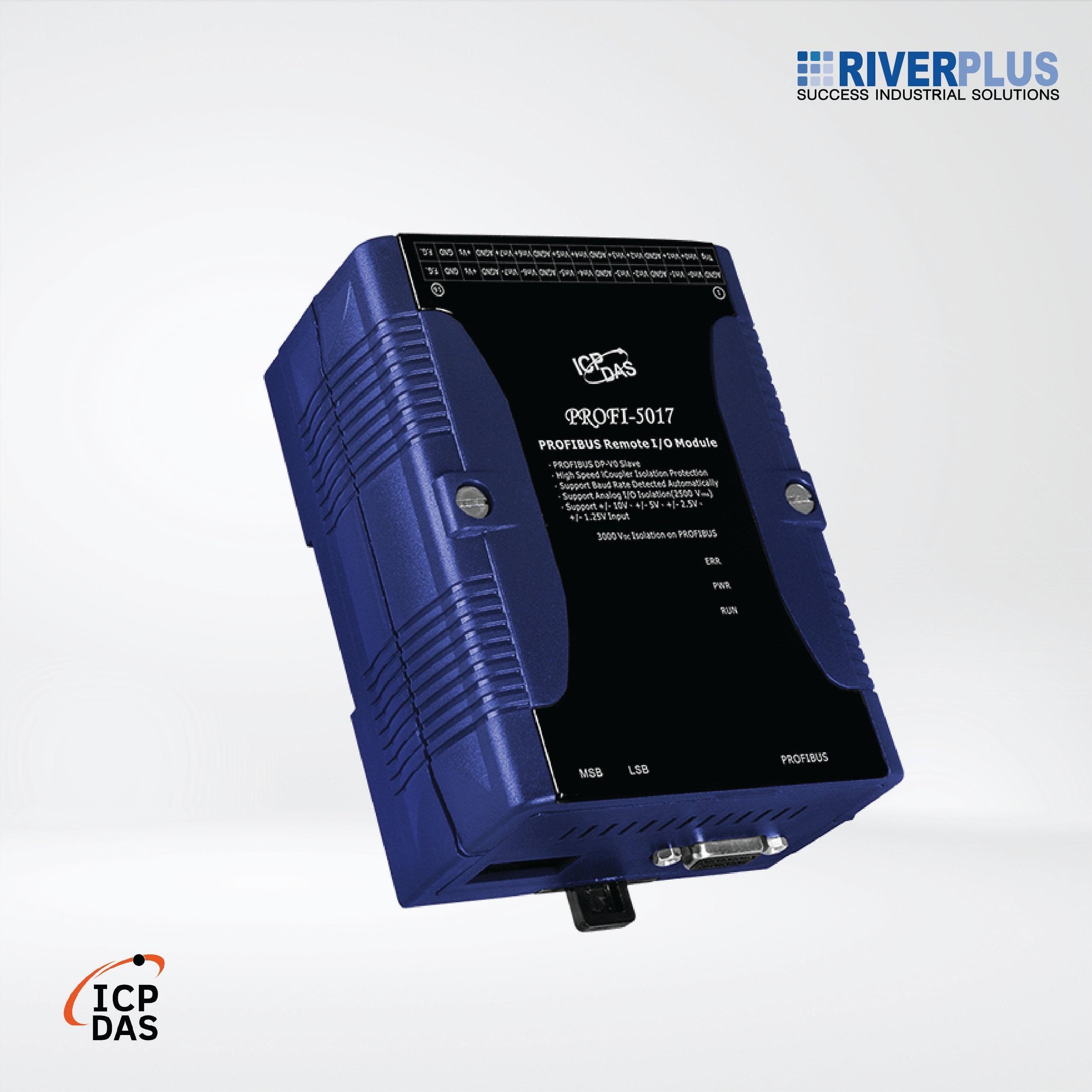 PROFI-5017 PROFIBUS Remote I/O Module (8-channel Isolated Analog Voltage Input) - Riverplus