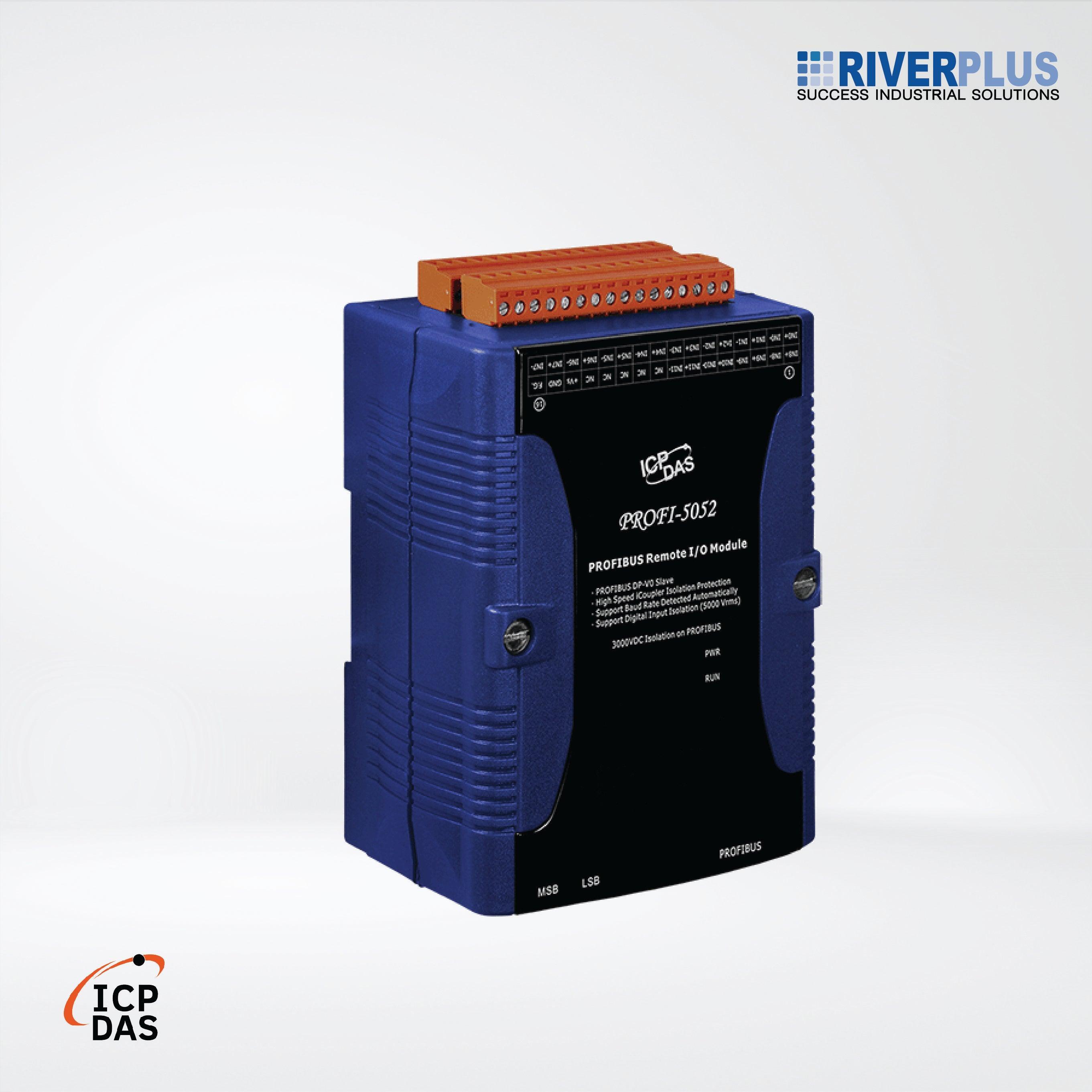 PROFI-5052 PROFIBUS Remote I/O Module (12-channel Isolated Digital Input) - Riverplus