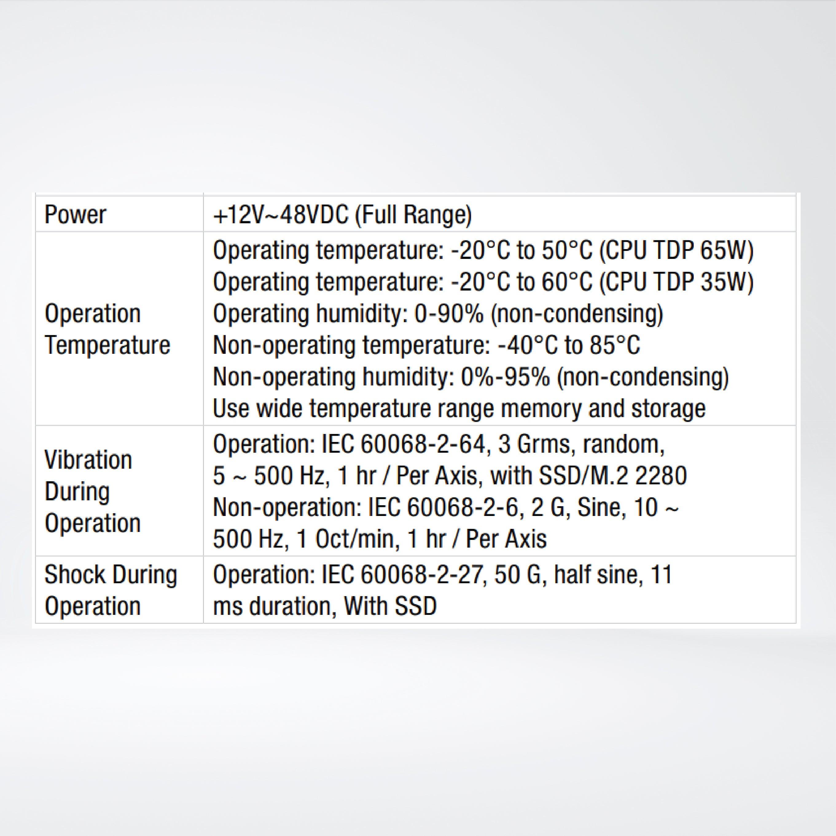 QBiX-JMB-ADLA67EH-A1 Industrial system with Intel® Q670E Chipset, Intel® Core™ i7-13700E Processor - Riverplus