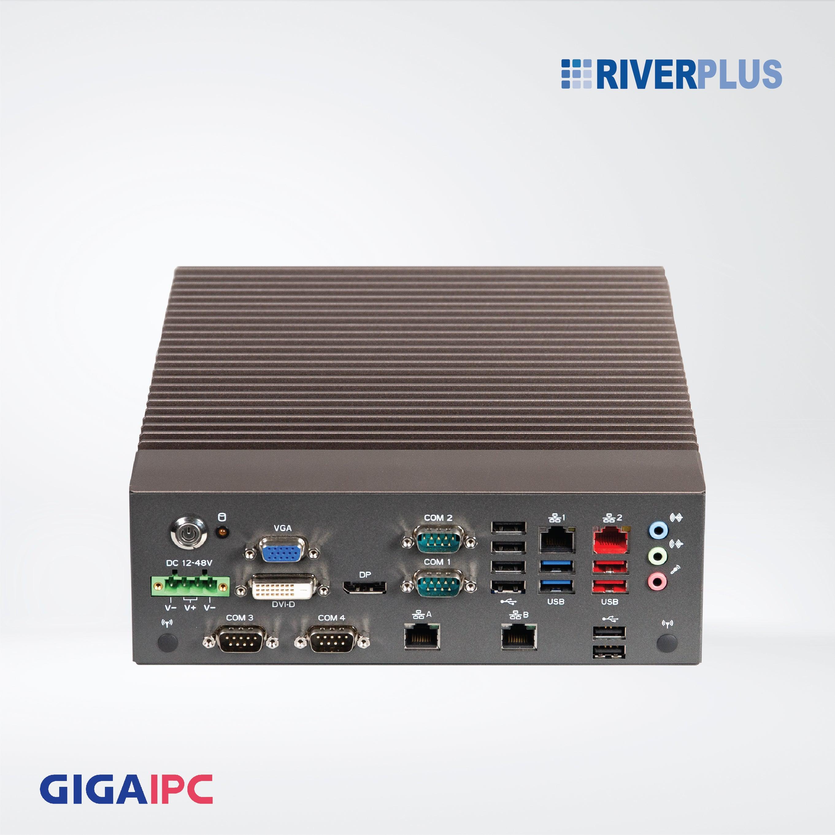 QBiX-JMB-ADLA67EH-A1 Industrial system with Intel® Q670E Chipset, support for Intel® 13th/12th Gen Processor - Riverplus