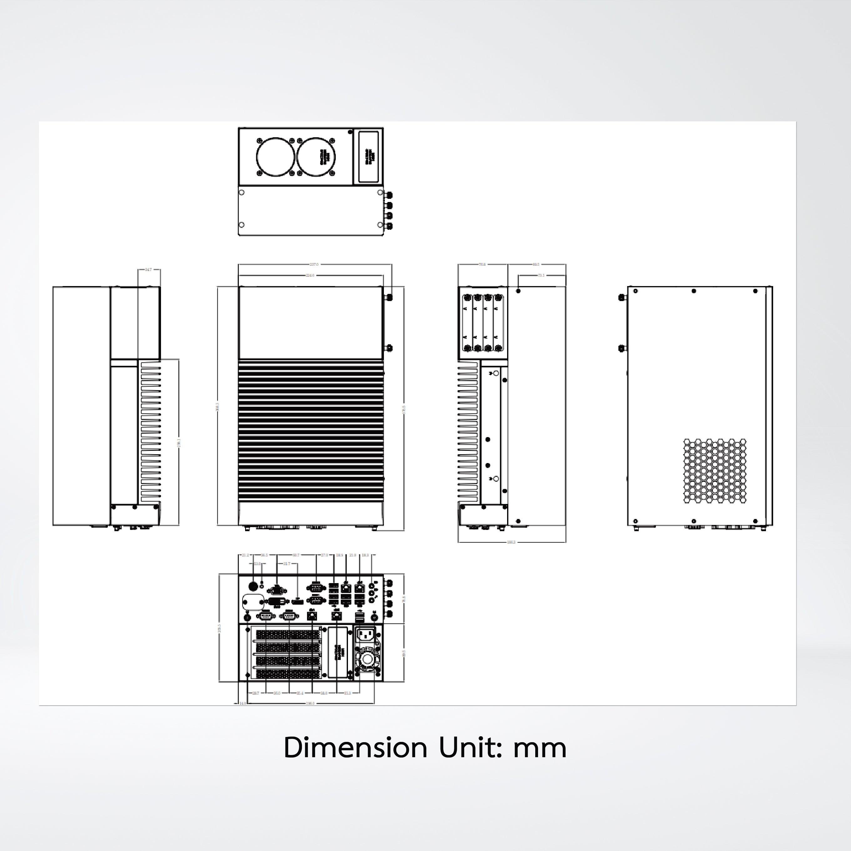 QBiX-JMB-CMLA47EHGP-A1 Industrial system with Intel® Q470E Chipset, with Intel® Core™ i7-10700E Processor - Riverplus