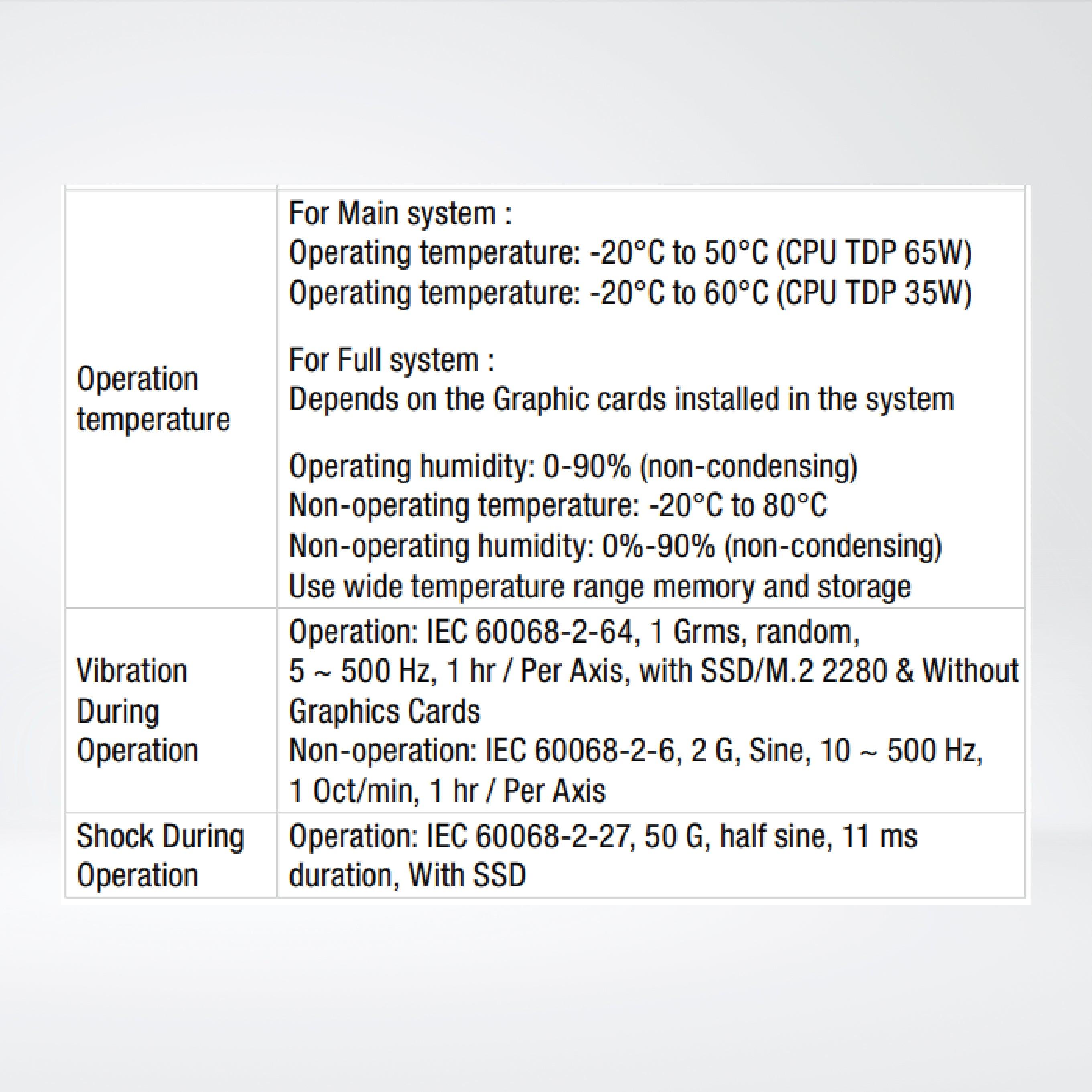 QBiX-JMB-CMLA47EHGP-A1 Industrial system with Intel® Q470E Chipset, with Intel® Core™ i7-10700E Processor - Riverplus