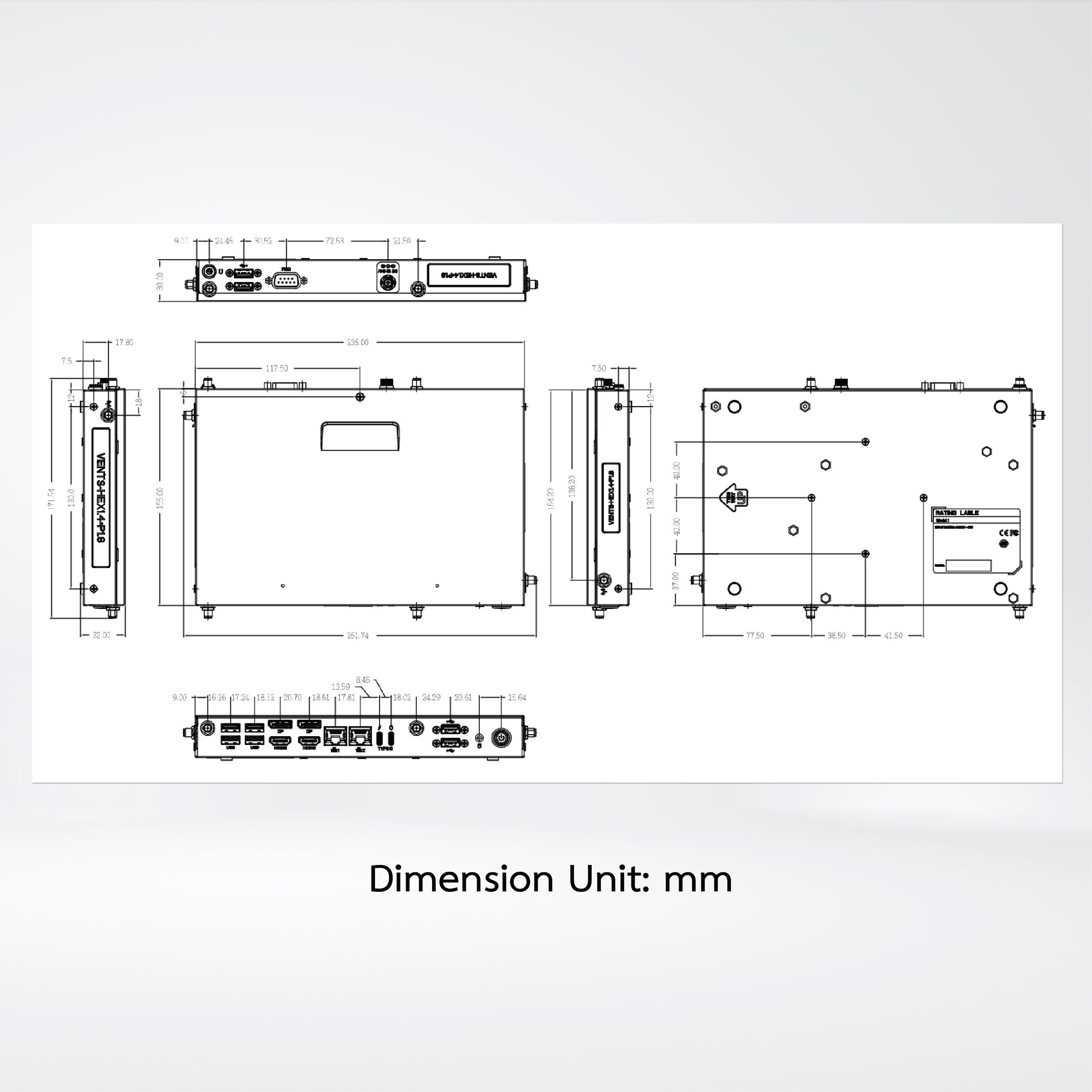 QBiX-Lite-TGLA1145G7E-A1 Industrial system with Intel® Core™ i5-1145G7E Processor - Riverplus