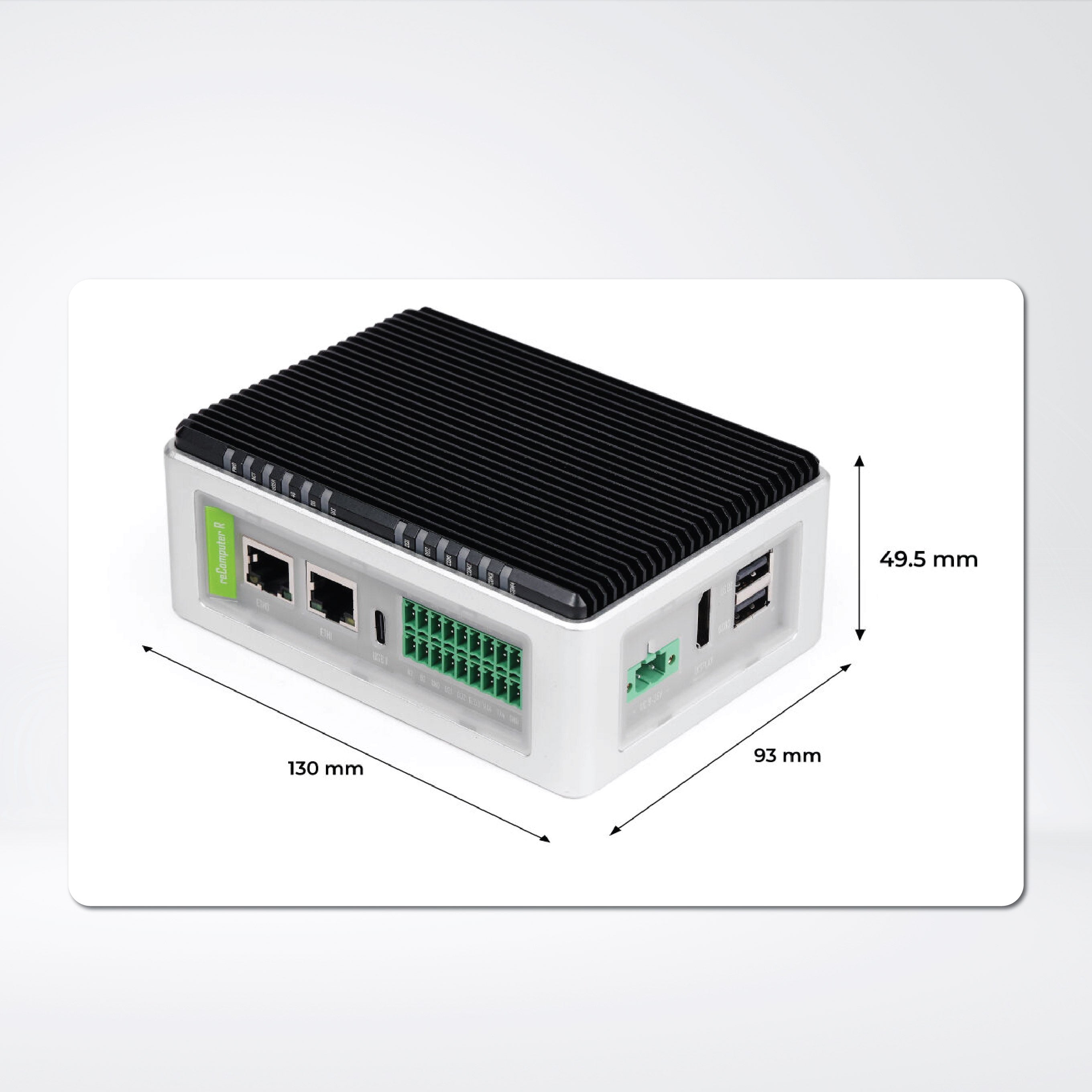 reComputer R1113-10 - Raspberry Pi IoT Gateway & Controller, CM4-Powered, AI Capable| 2GB RAM, 8GB eMMC