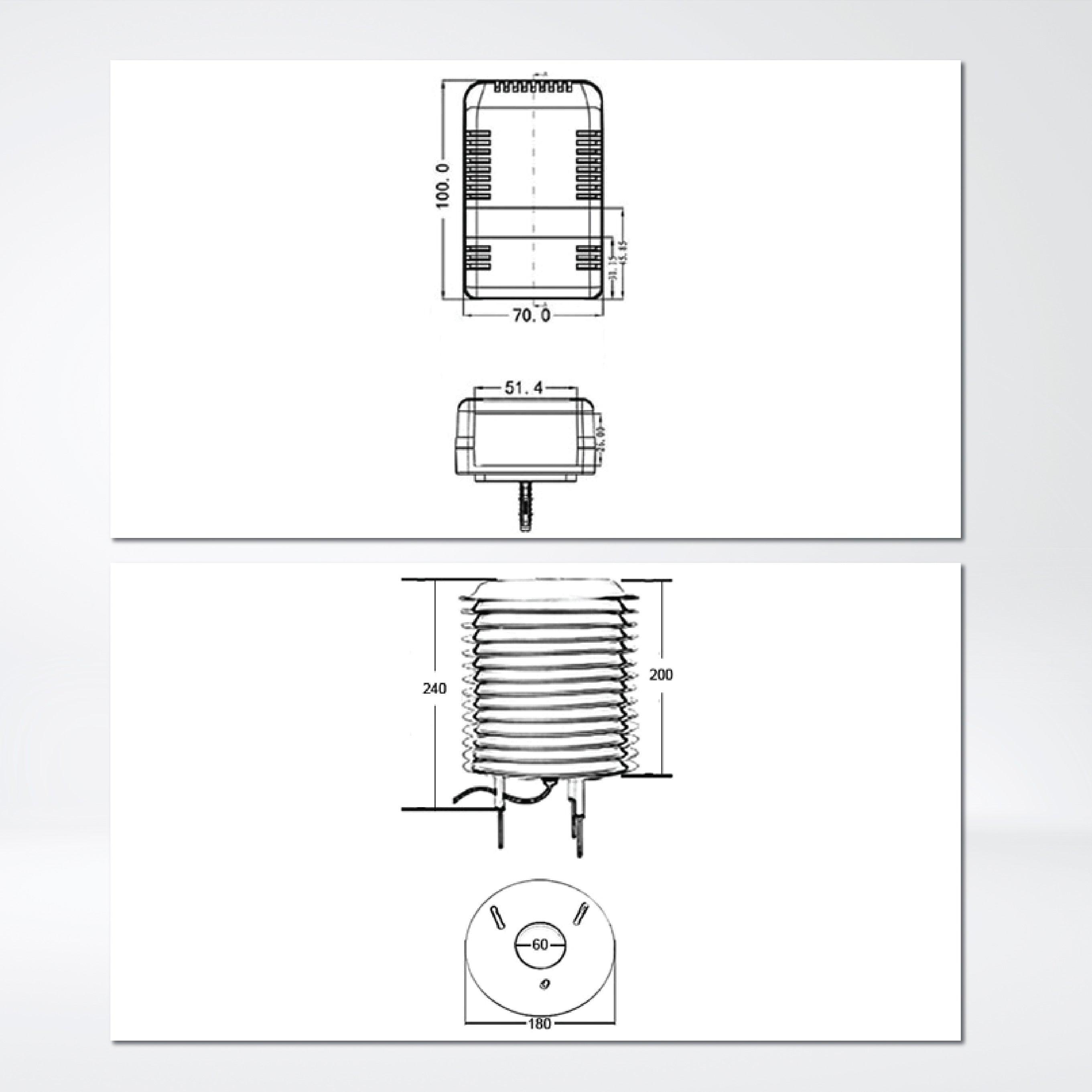 RK300-02A Indoor Dust Sensor, PM1.0 PM2.5 PM10 Sensor - Riverplus