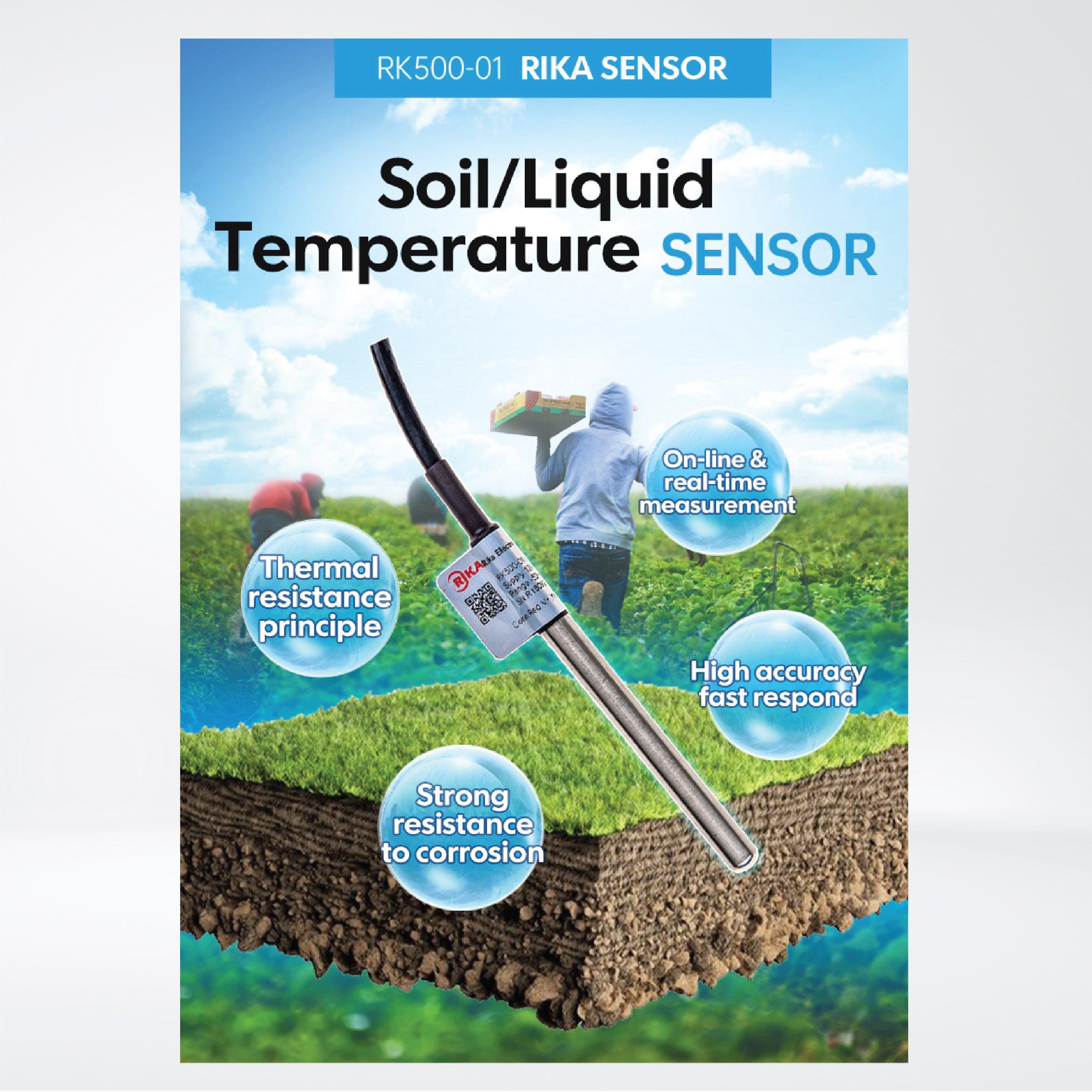 RK500-01 Soil / Liquid Temperature Sensor - Riverplus