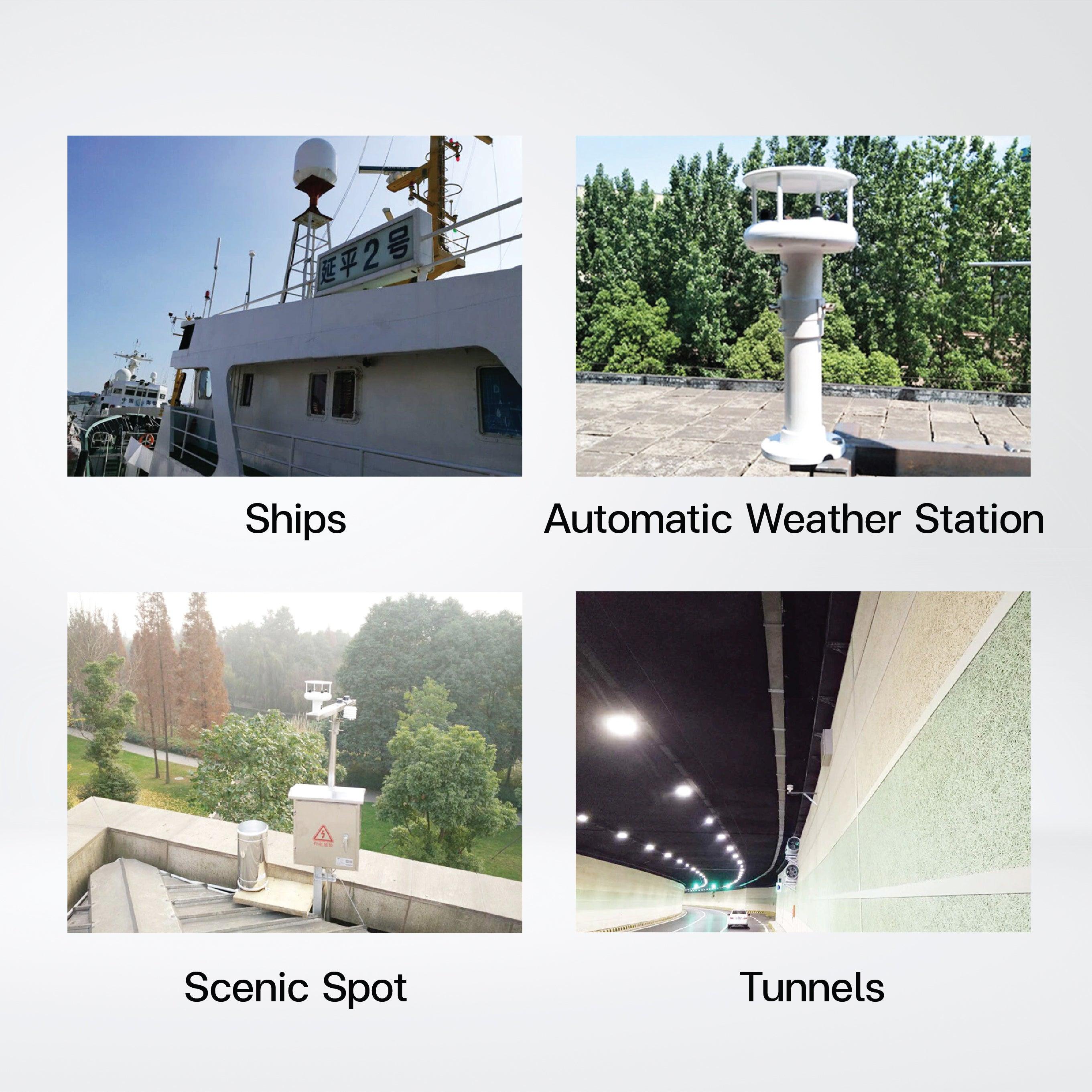 RK900-11 Automatic Weather Instrument Ultrasonic Weather Station - Riverplus