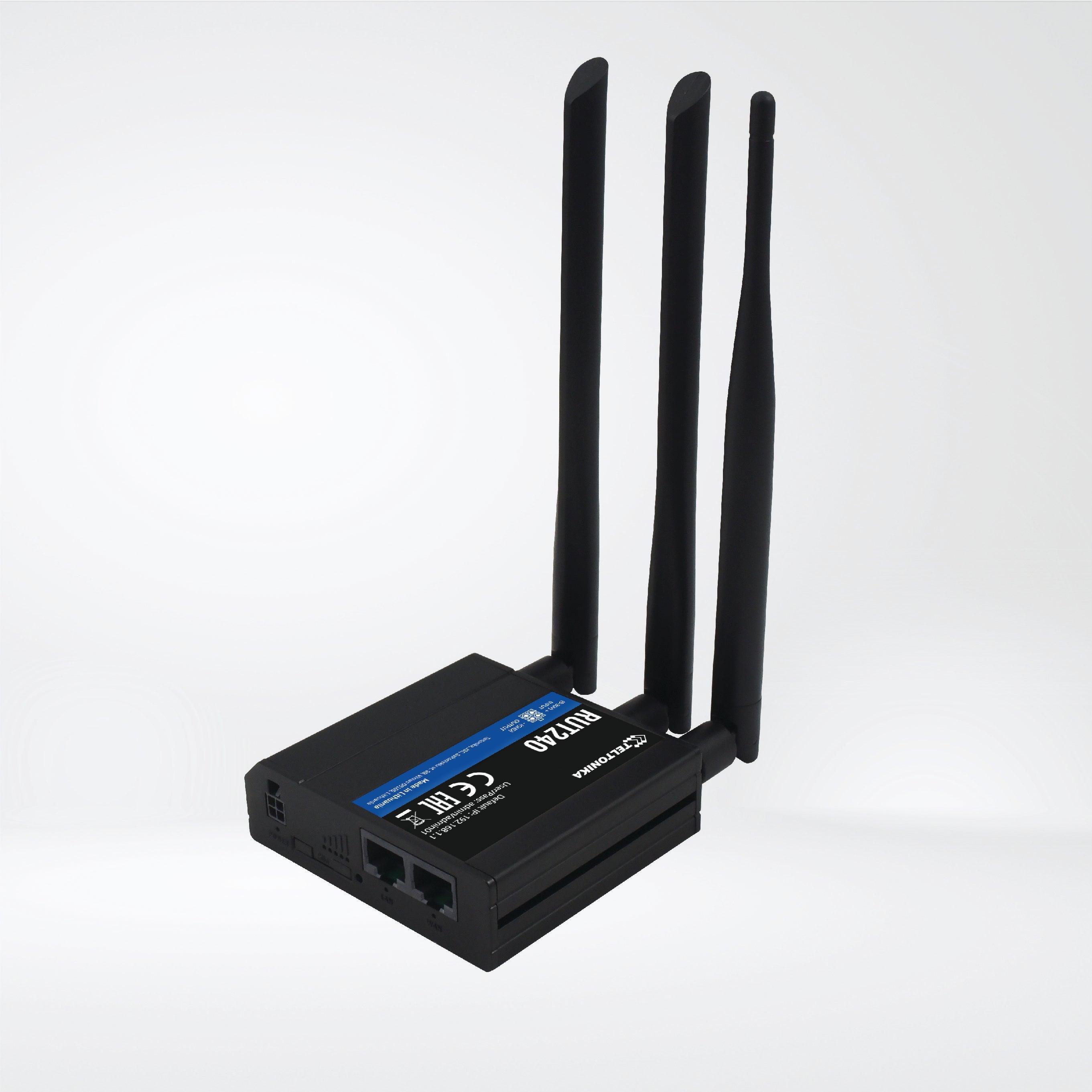 RUT240 Industrial 4G/LTE Wi-Fi Router - Riverplus