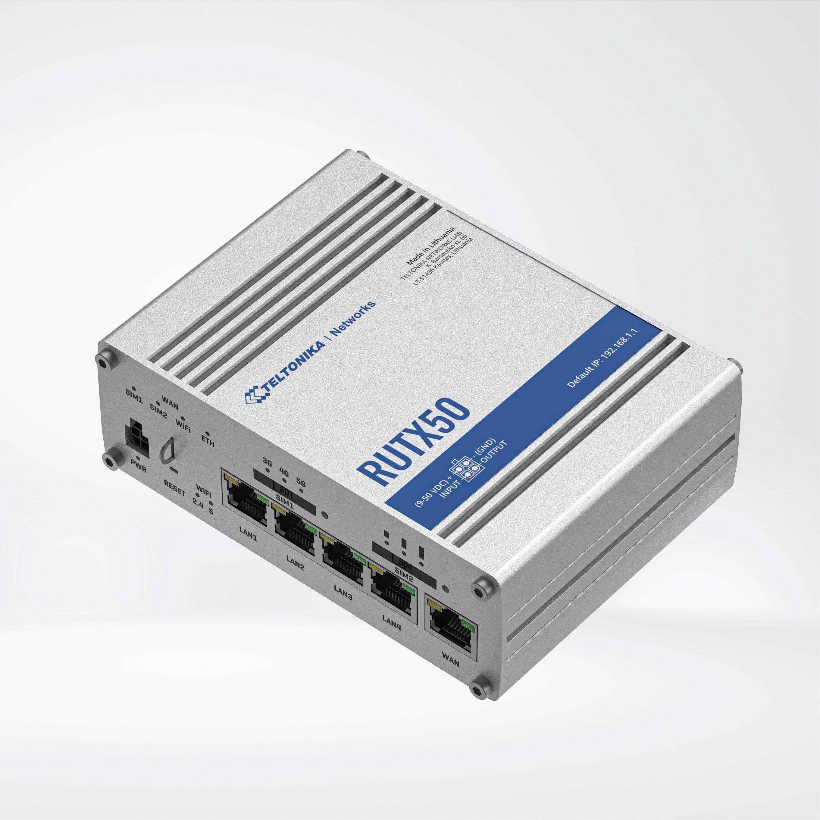 RUTX50 Industrial 5G Router - Riverplus