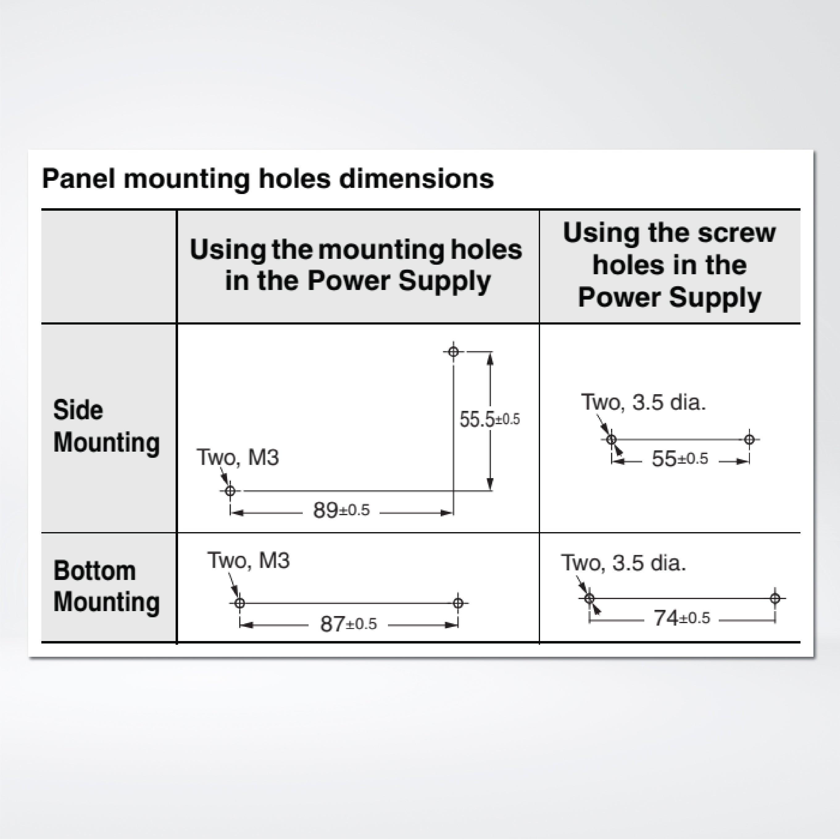 S8FS-G05005C Switch Mode Power Supply Superior Basic Performance, 50 W, 5 VDC, direct mounting - Riverplus