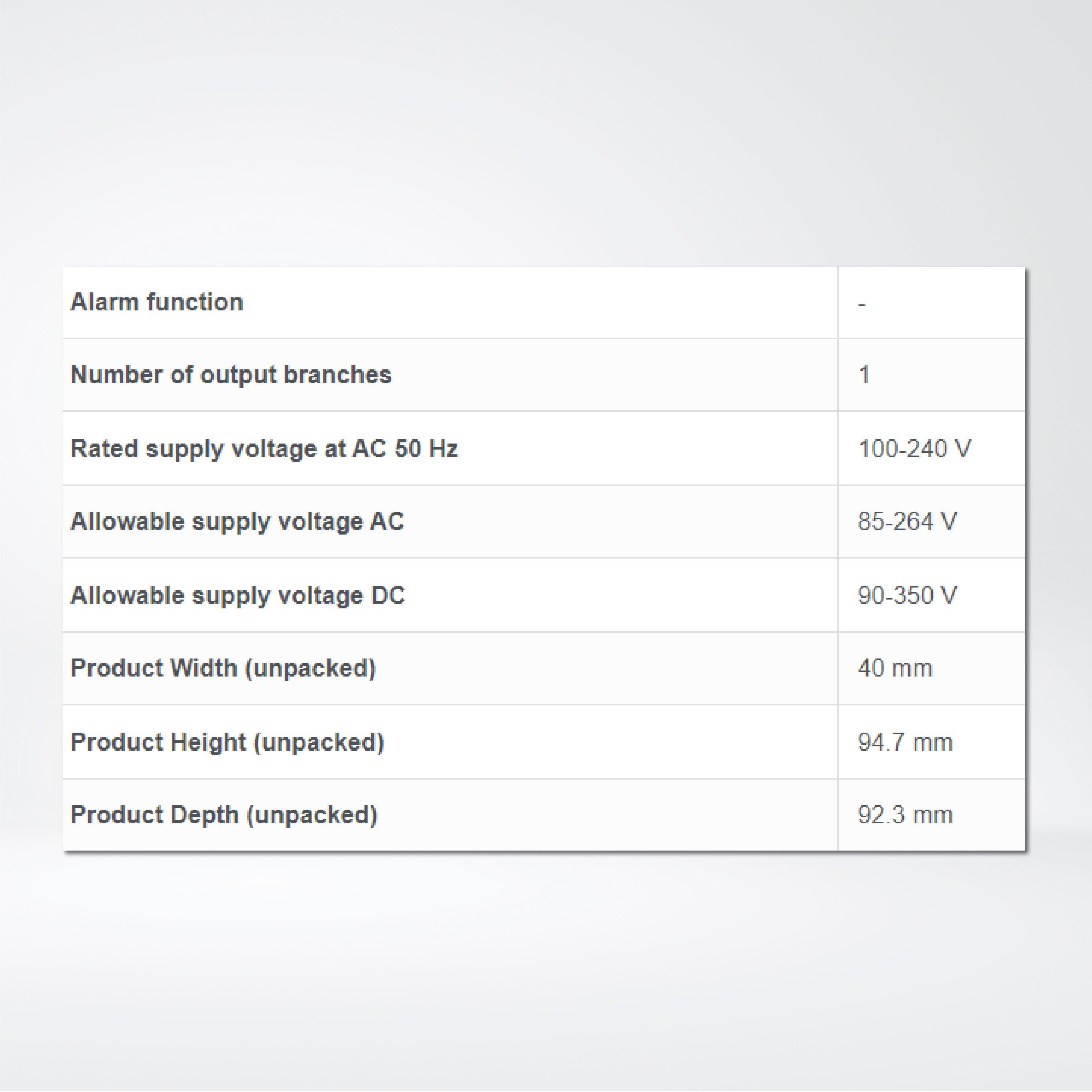 S8VK-X03005-EIP Switch Mode Power Supply,with EtherNet/IP, Modbus TCP, 30 W, 5 VDC - Riverplus