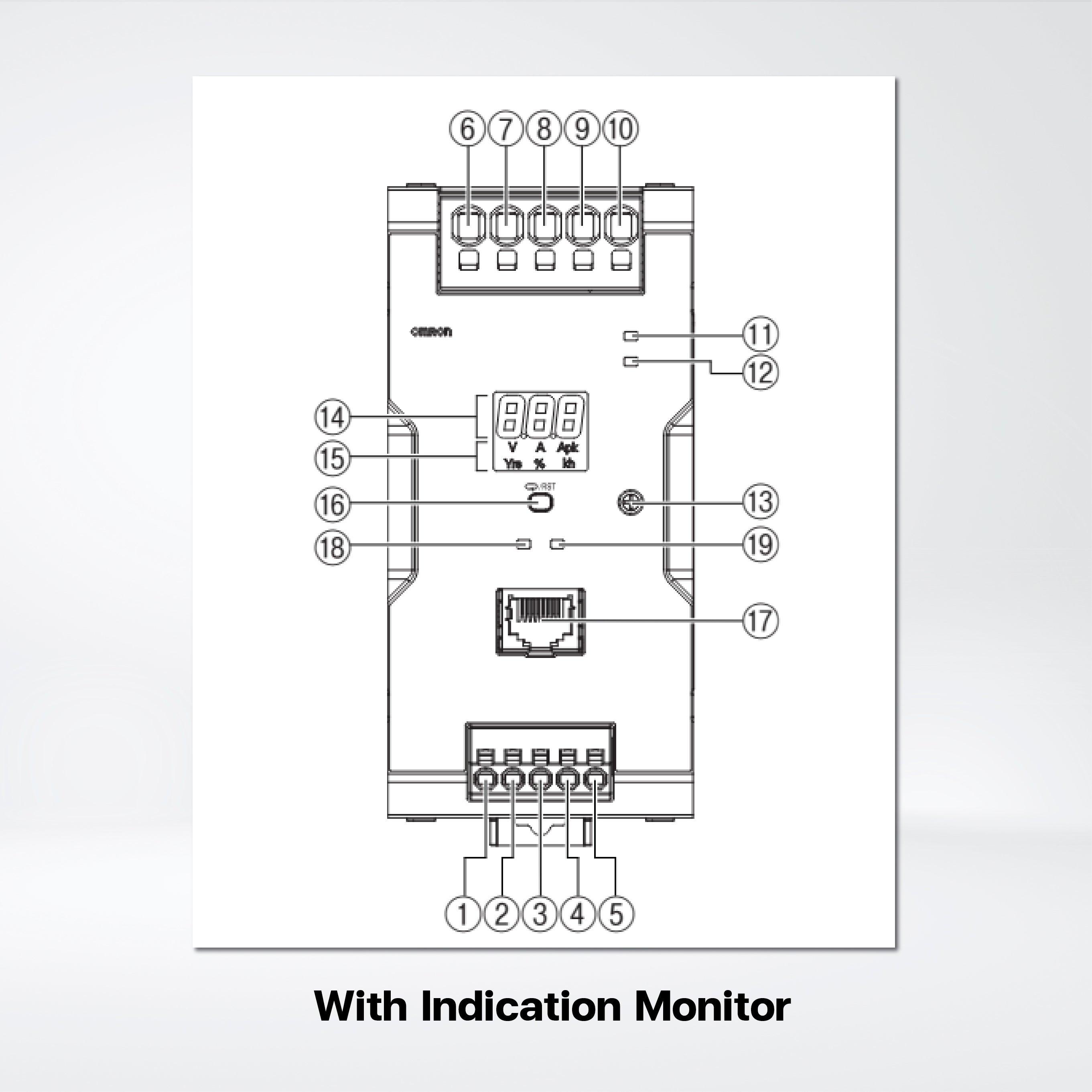 S8VK-X48024A-EIP Switch Mode Power Supply, with EtherNet/IP, Modbus TCP,480 W, 24 VDC, display - Riverplus