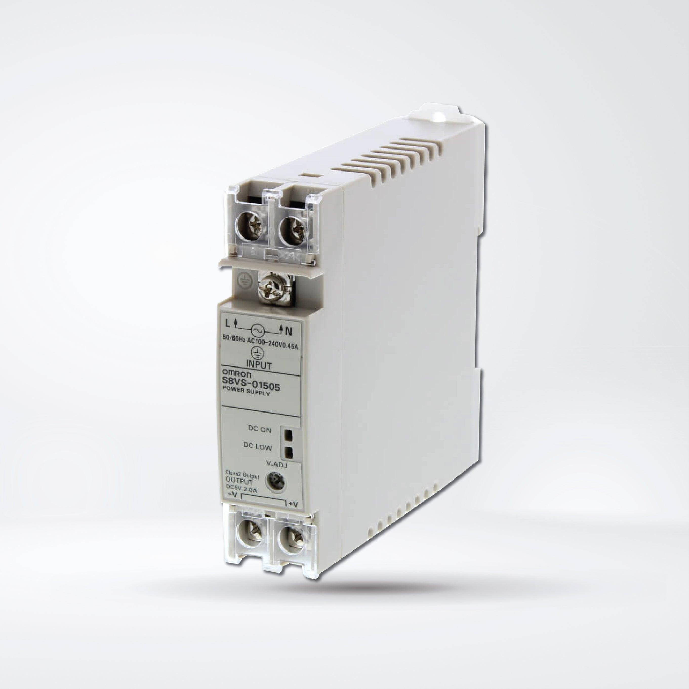 S8VS-01505 Power supply with Screw Terminal Blocks, plastic case, 10 W, 5 VDC - Riverplus