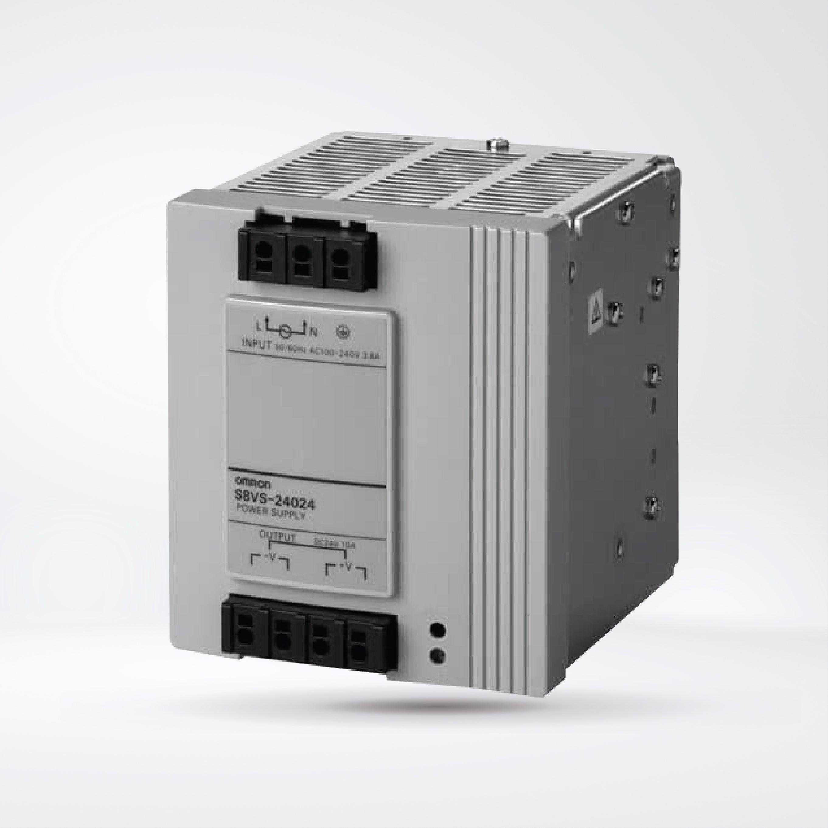 S8VS-24024 Power supply with Screw Terminal Blocks, 240 W, 24 VDC - Riverplus