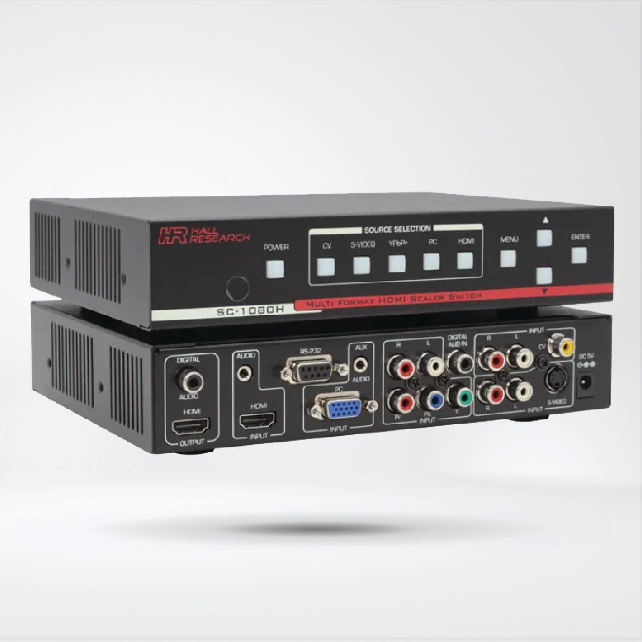 SC-1080H 5x1 Multi-Format Switcher Scaler - Riverplus