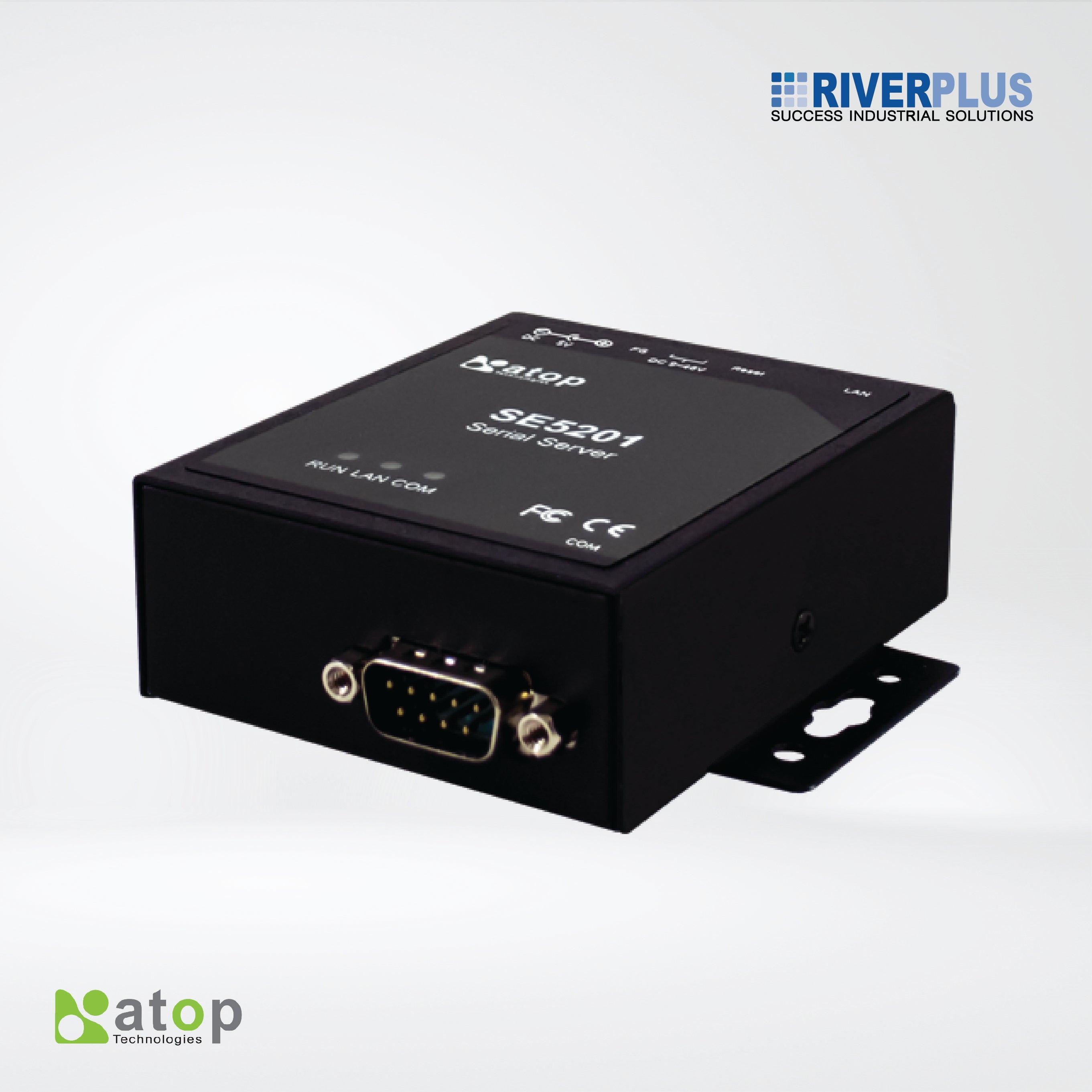 SE5201-DB Compact Industrial Field-Mount Serial Device Server - Riverplus