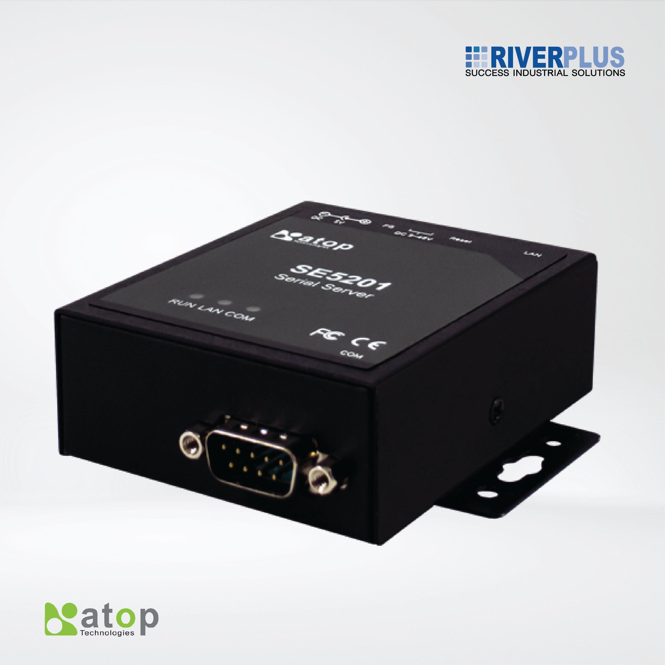 SE5201-TB Compact Industrial Field-Mount Serial Device Server - Riverplus