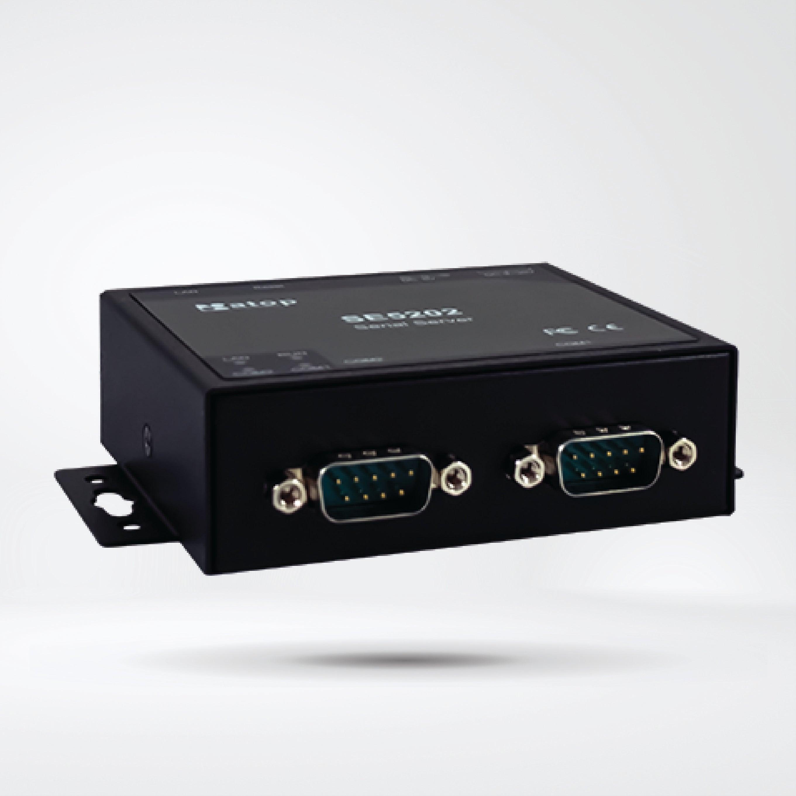 Serial Device Server Rack SE5202-Sis Compact 2-Port Industrial Serial Device Server, Field-Mount
