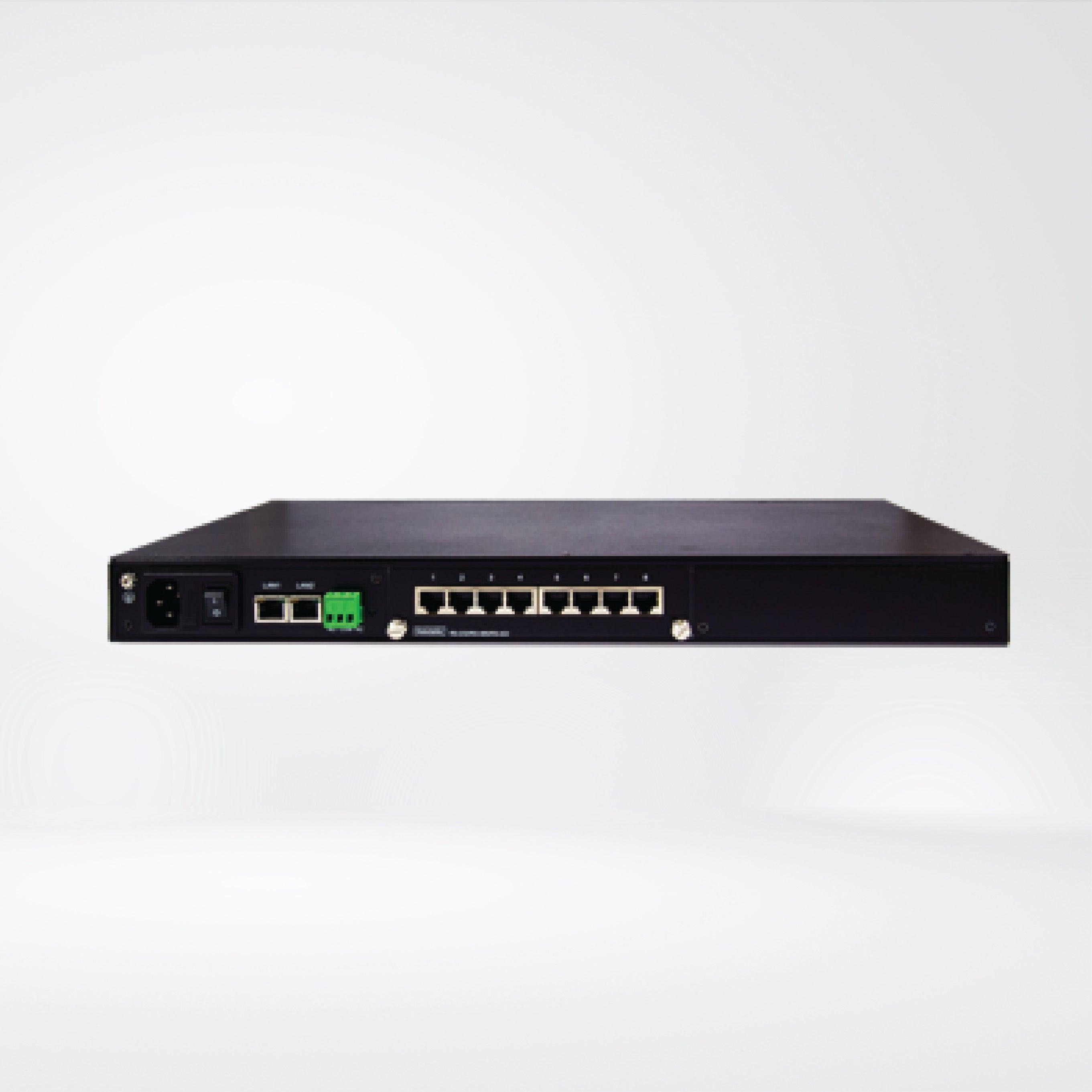 SE5908 8-Port Industrial Secure Rack-mounted Serial Device Server - Riverplus