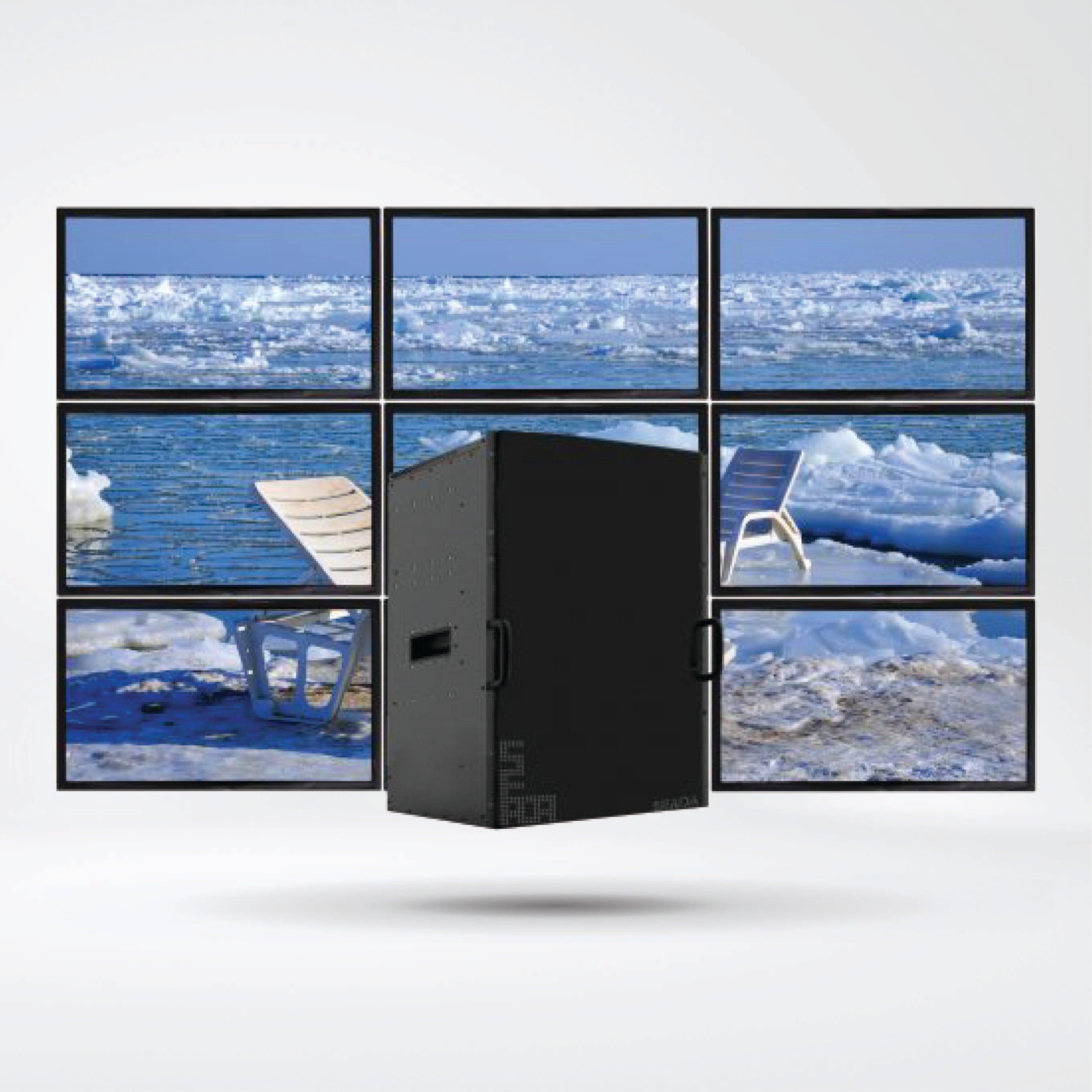 SW8018 Support maximum 18 4K displays, Medium to large size video wall projects - Riverplus