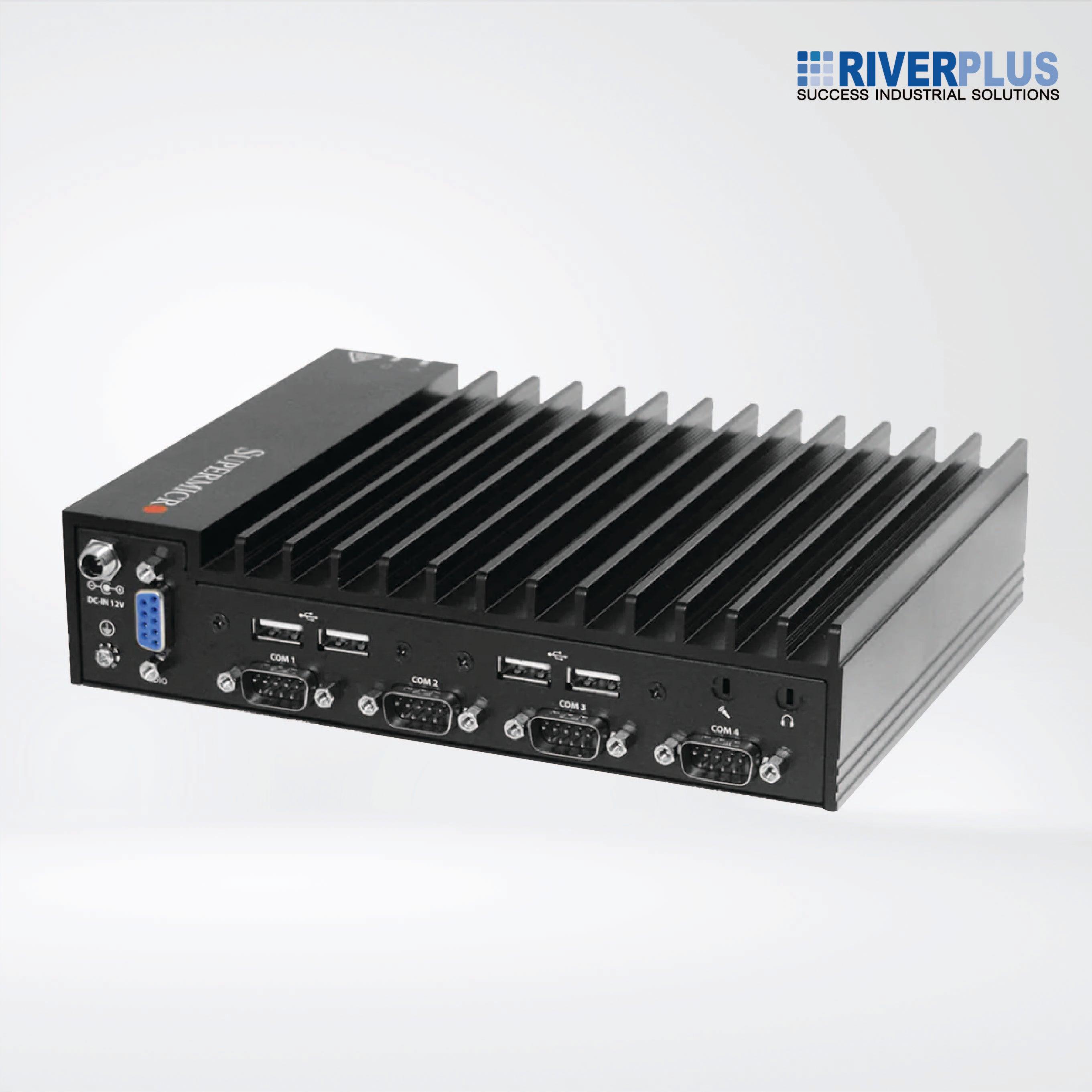 SYS-E100-9W-L CORE i3 Gen 8 Fanless Industrial IoT Edge Computing - Riverplus