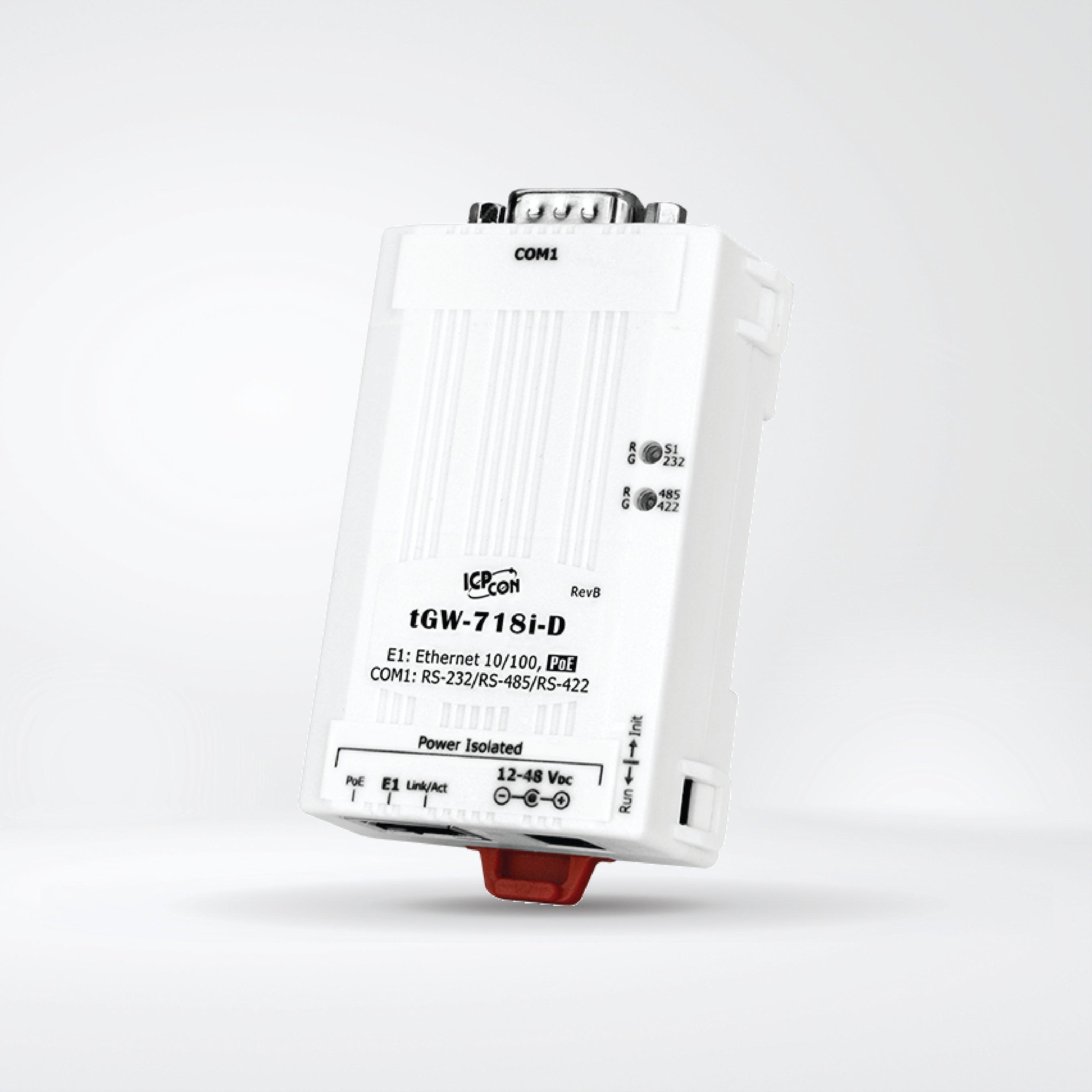 718i tGW-718i-D Tiny Modbus/TCP to RTU/ASCII Gateway