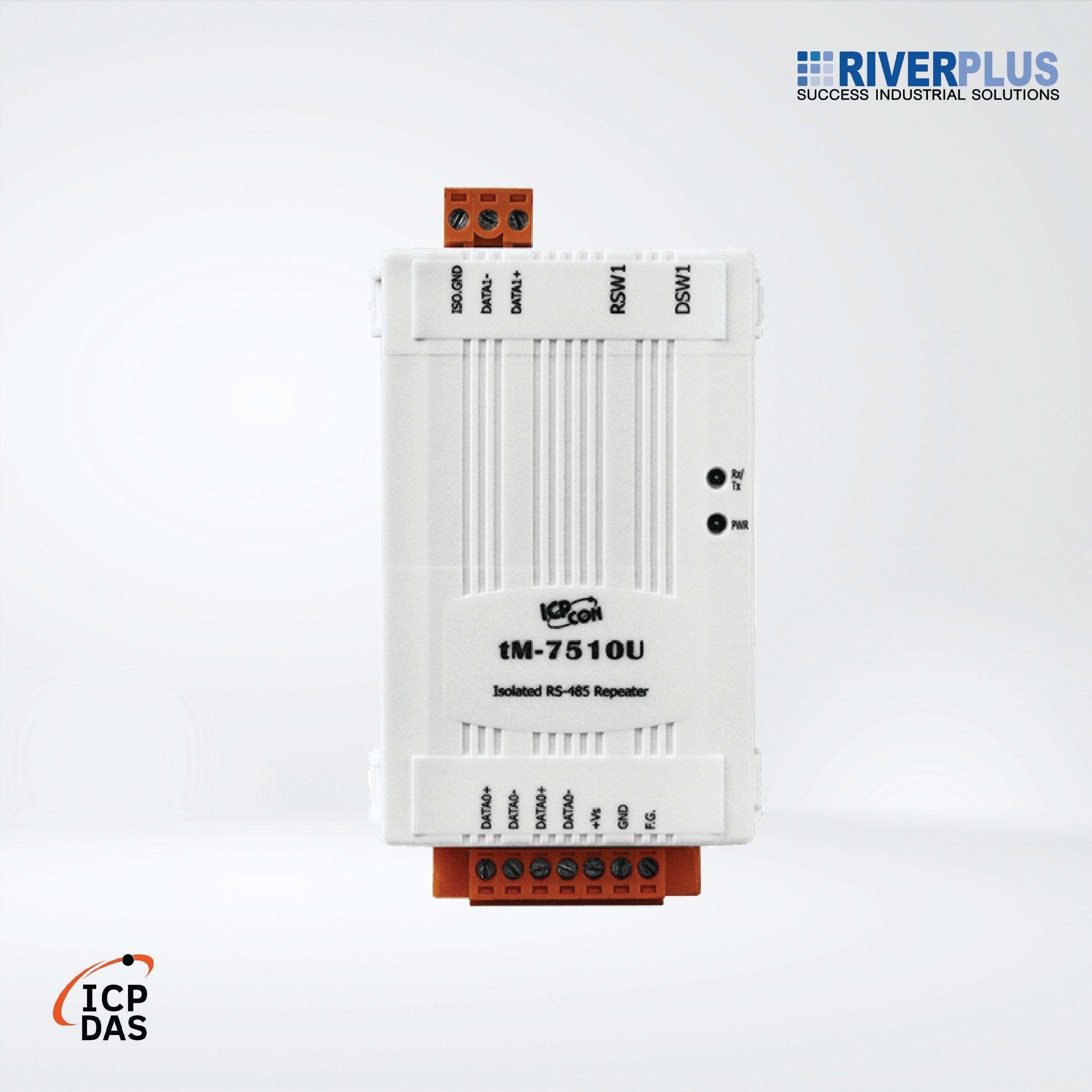 tM-7510U Tiny Isolated RS-485 Repeater - Riverplus