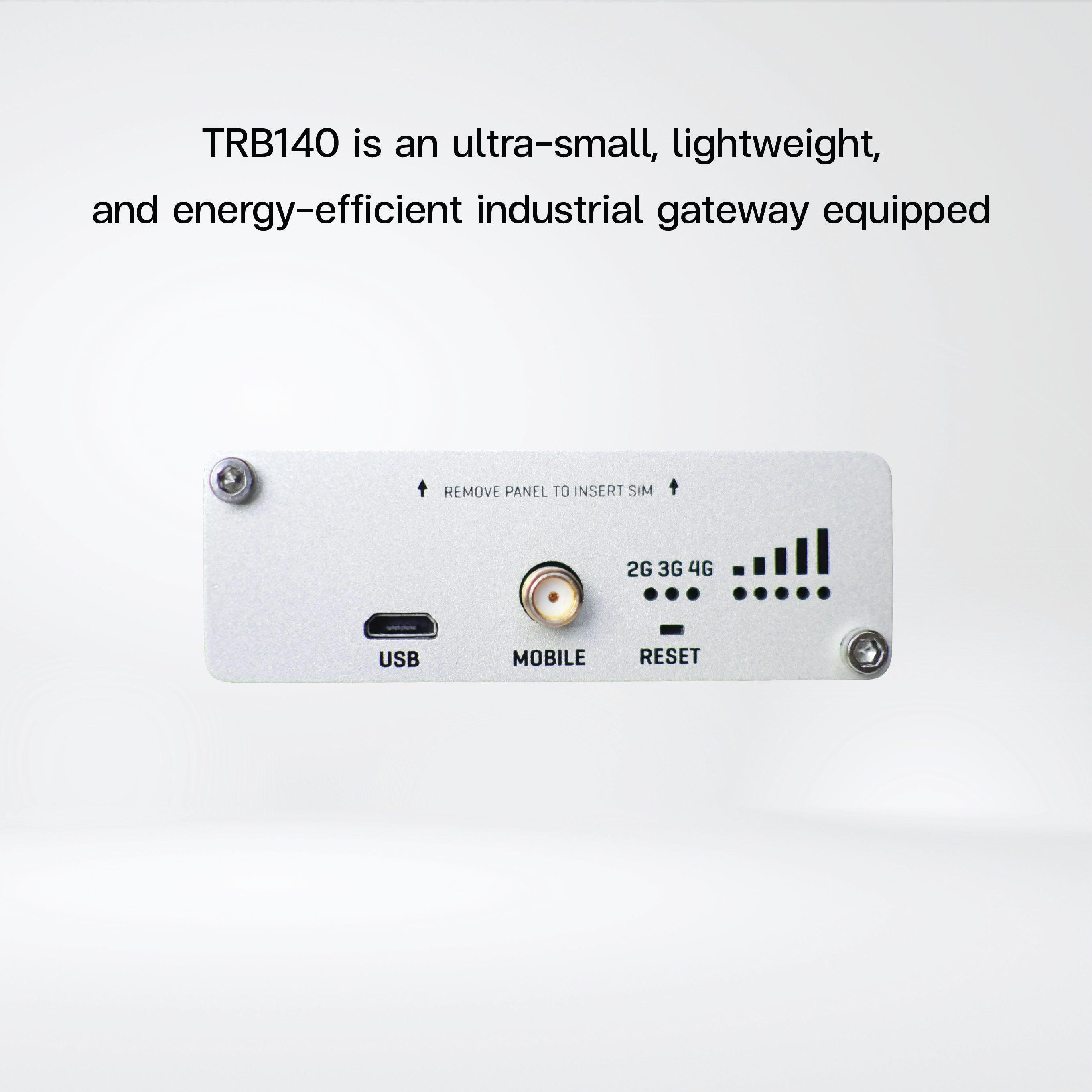 TRB140 - Industrial Ethernet to 4G LTE Gateway - Riverplus