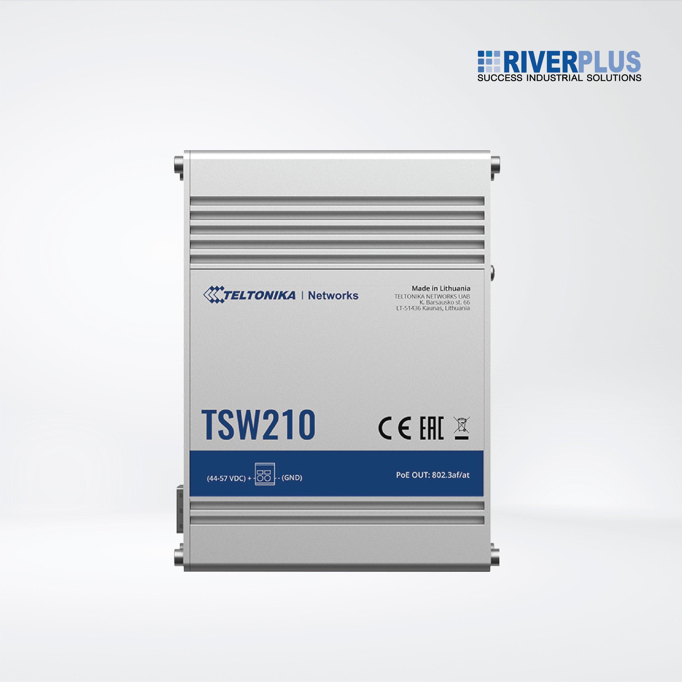 TSW210 Unmanaged Industrial Switch , offers a great combination of Gigabit Ethernet and SFP - Riverplus