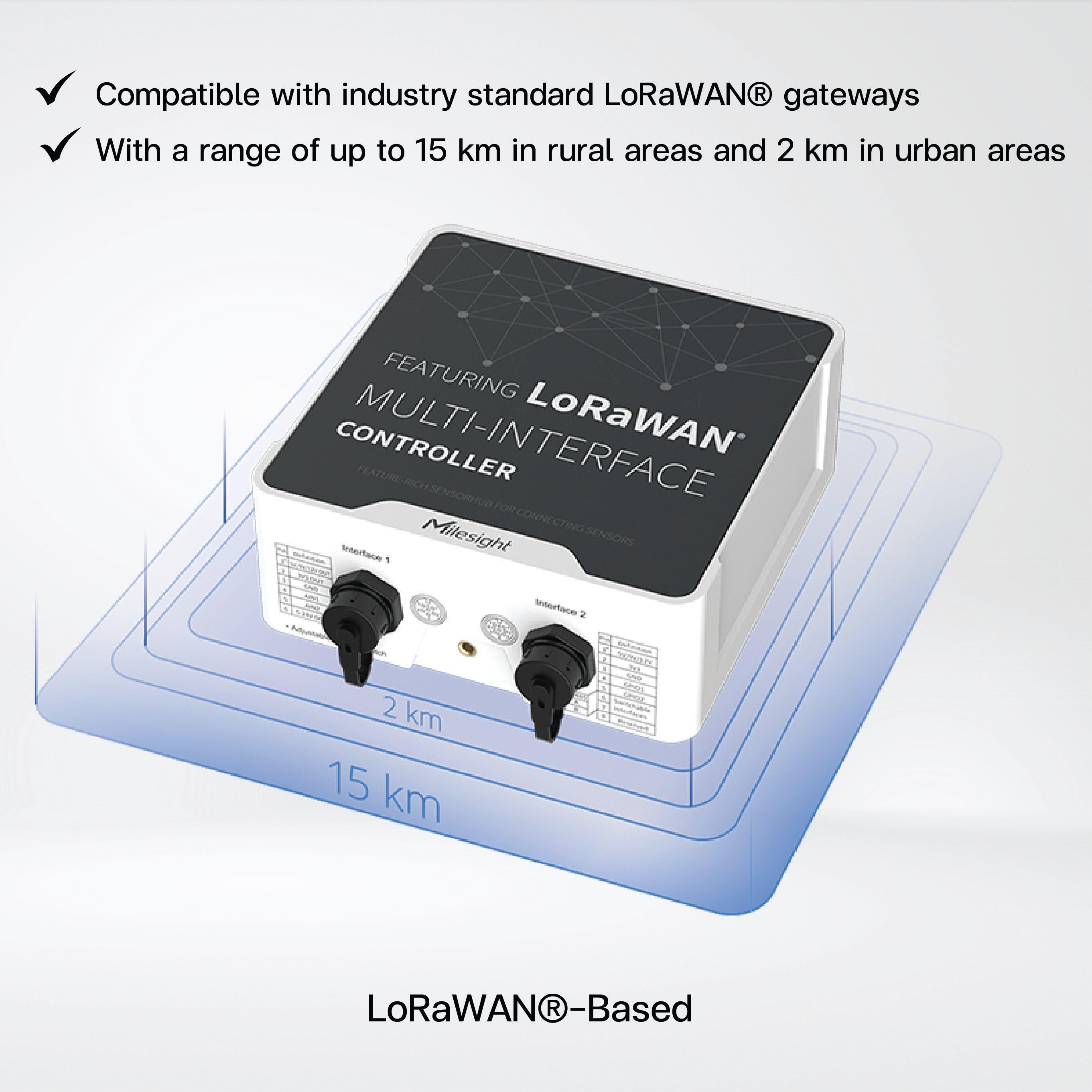 UC502 Wireless LoRaWAN Controller/ Battery Powered - Riverplus