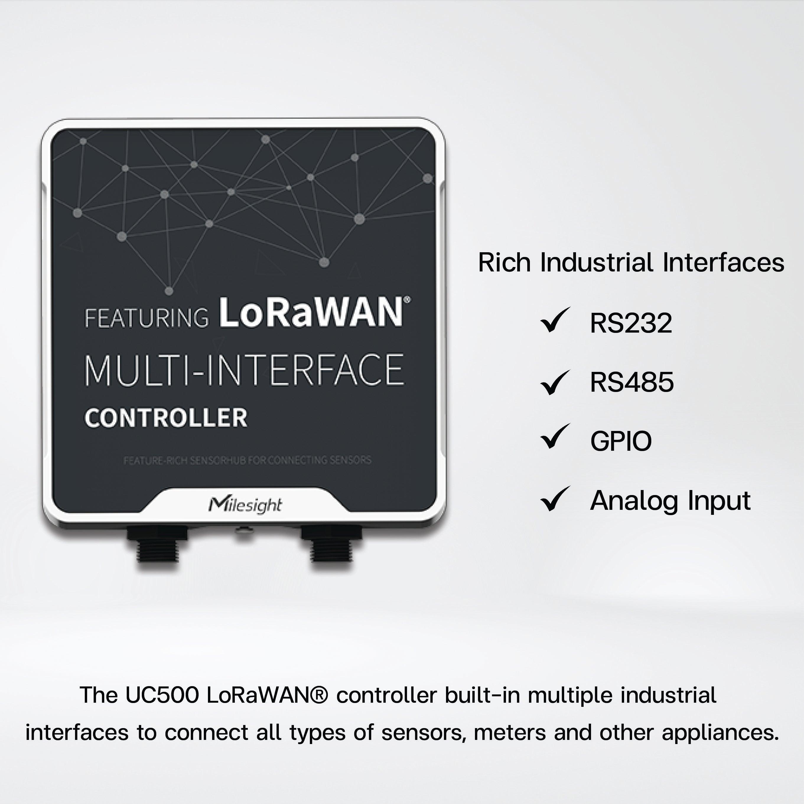 UC502 Wireless LoRaWAN Controller/ Battery Powered - Riverplus