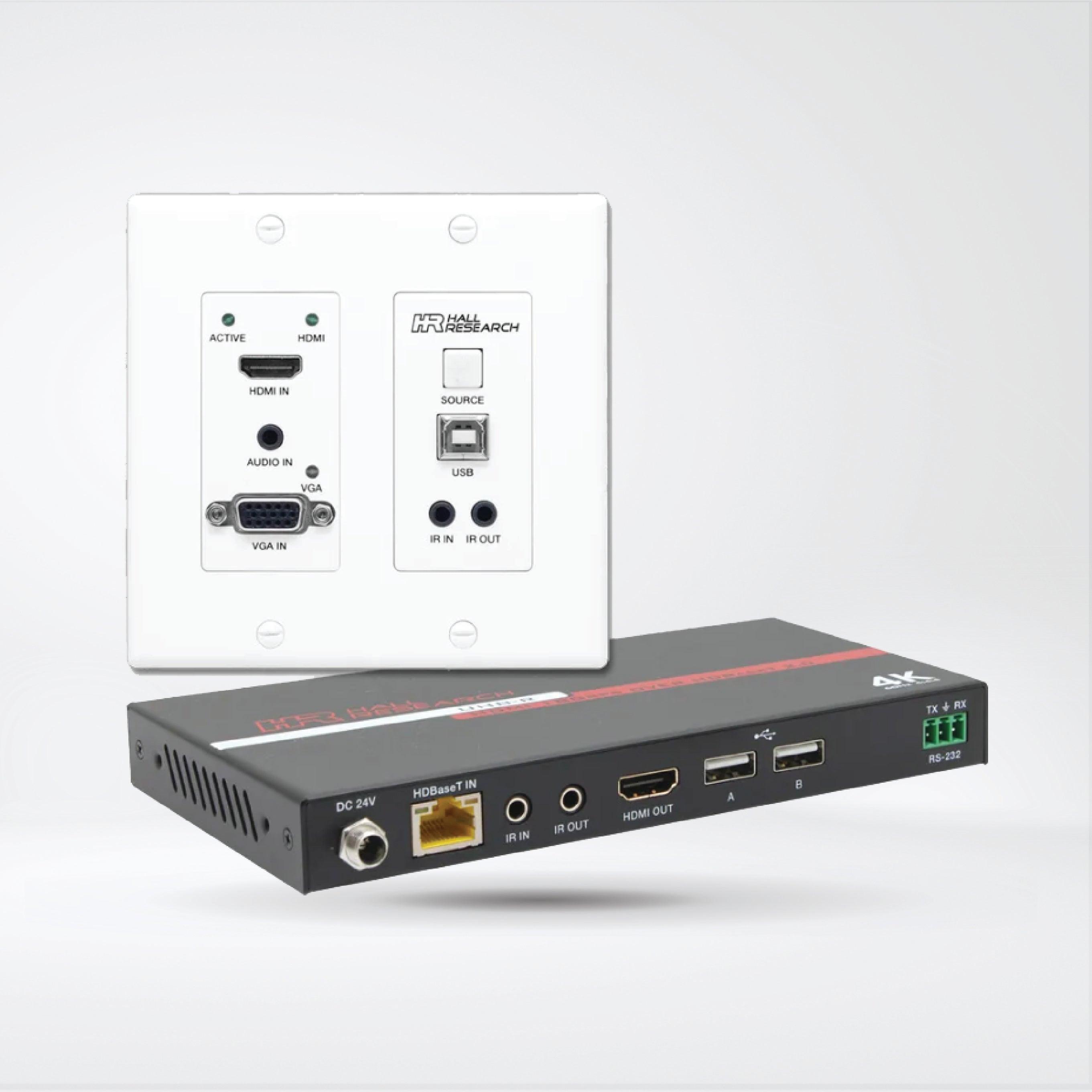UHB-R Auto-Switching HDMI, VGA and USB Extension System - Riverplus