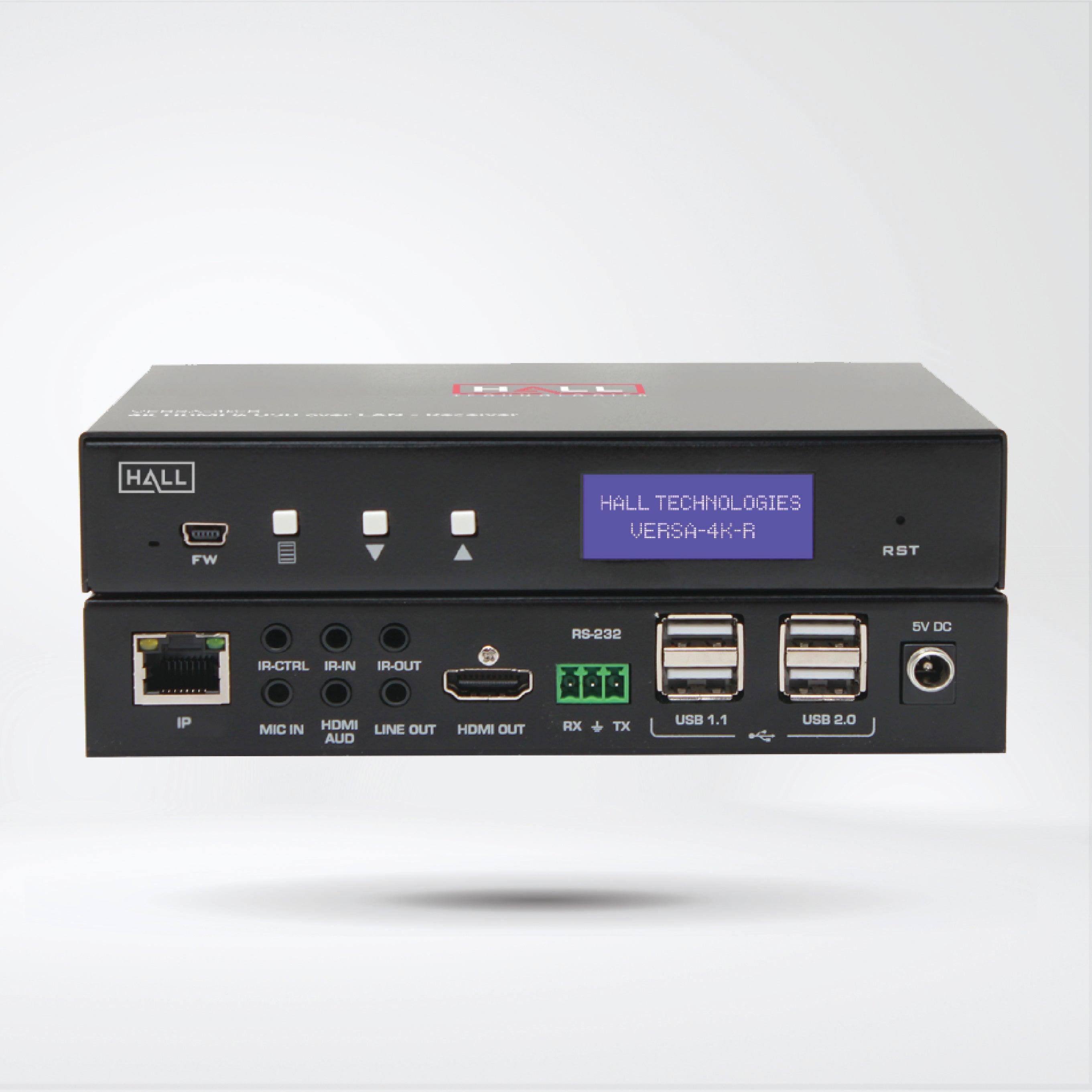 VERSA-4K 4K Video & USB Extension System for Point-to-Point or Matrix over IP - Riverplus