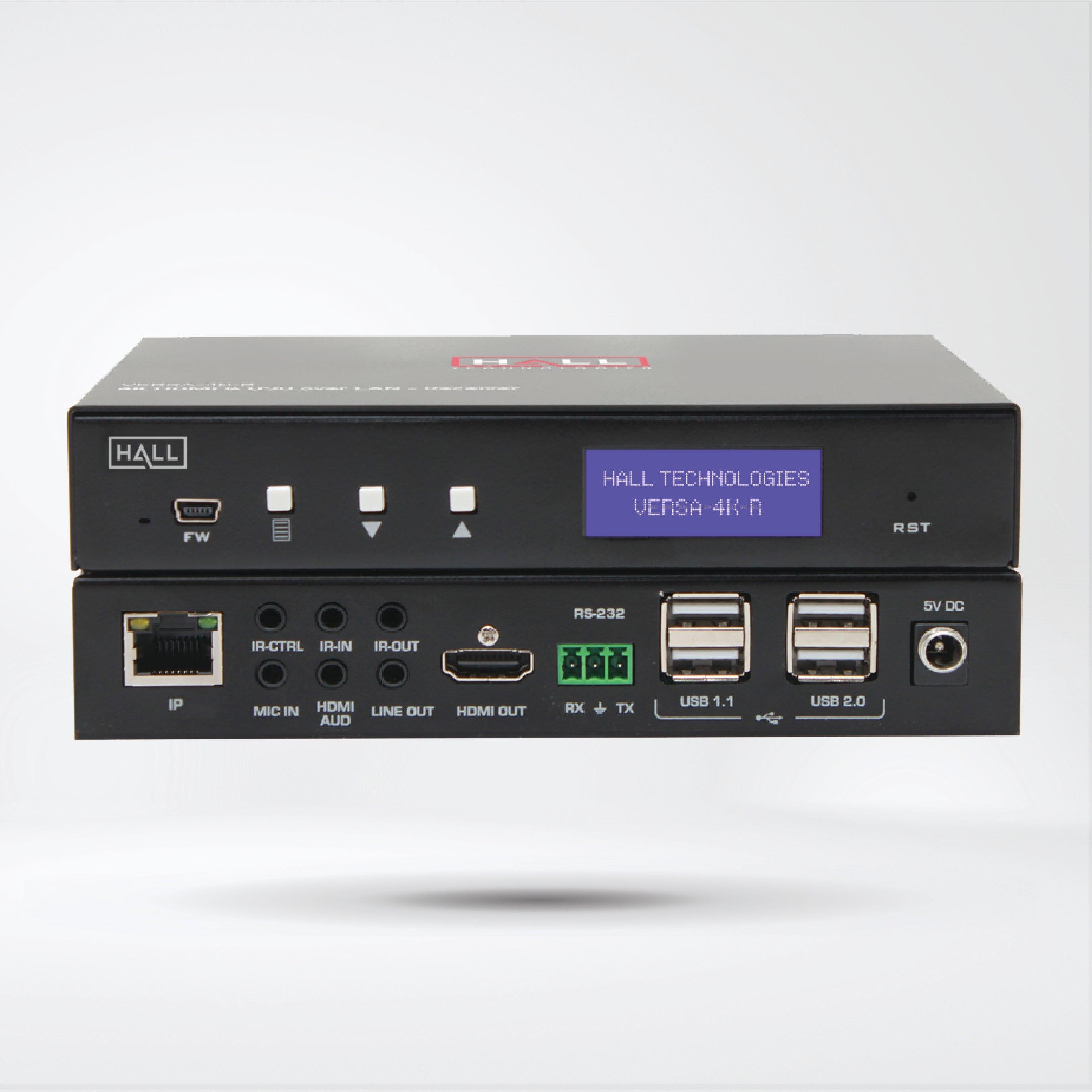 VERSA-4K-R 4K Video & USB Extension for Point-to-Point or Matrix over IP - Riverplus