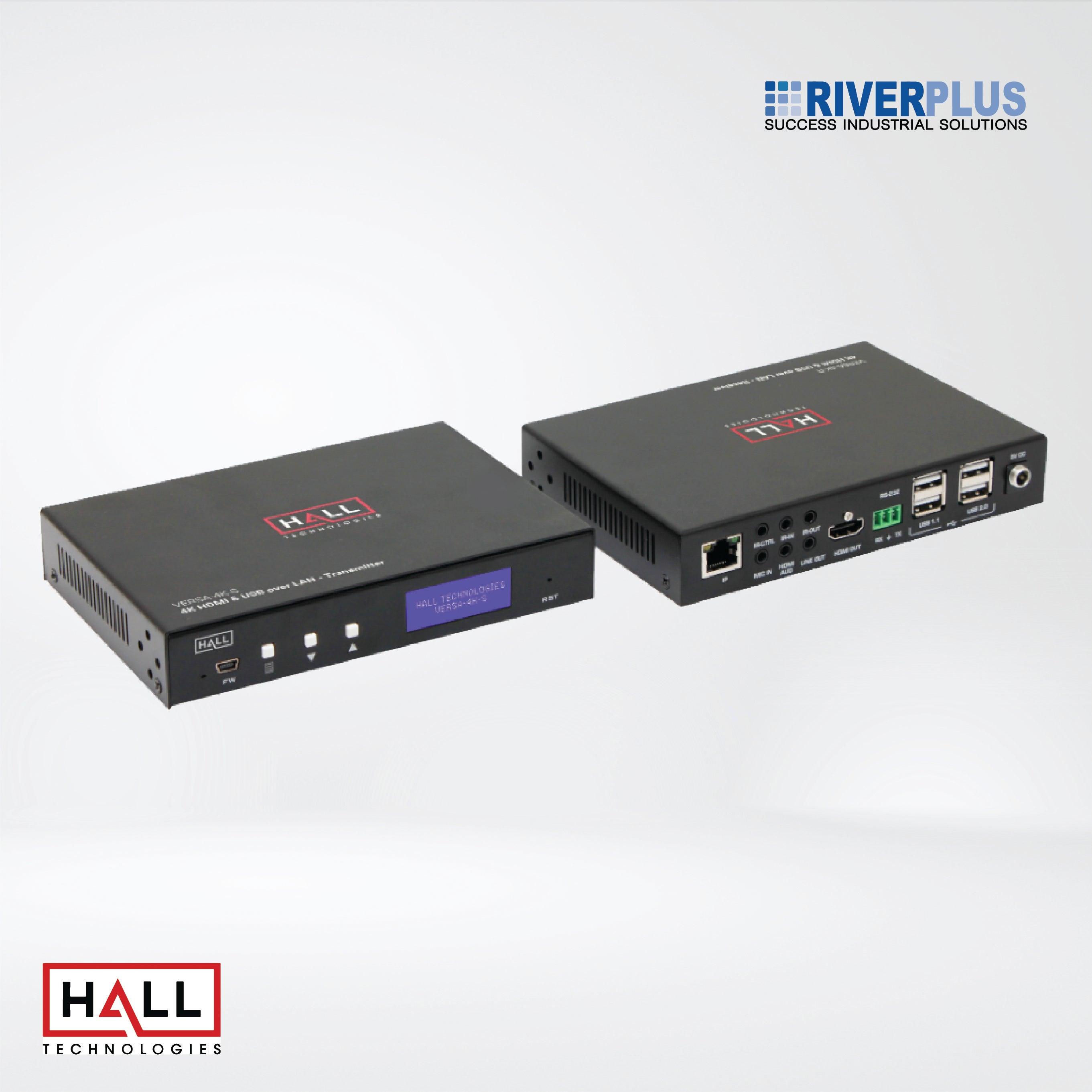VERSA-4K-S 4K Video & USB Extension for Point-to-Point or Matrix over IP - Riverplus