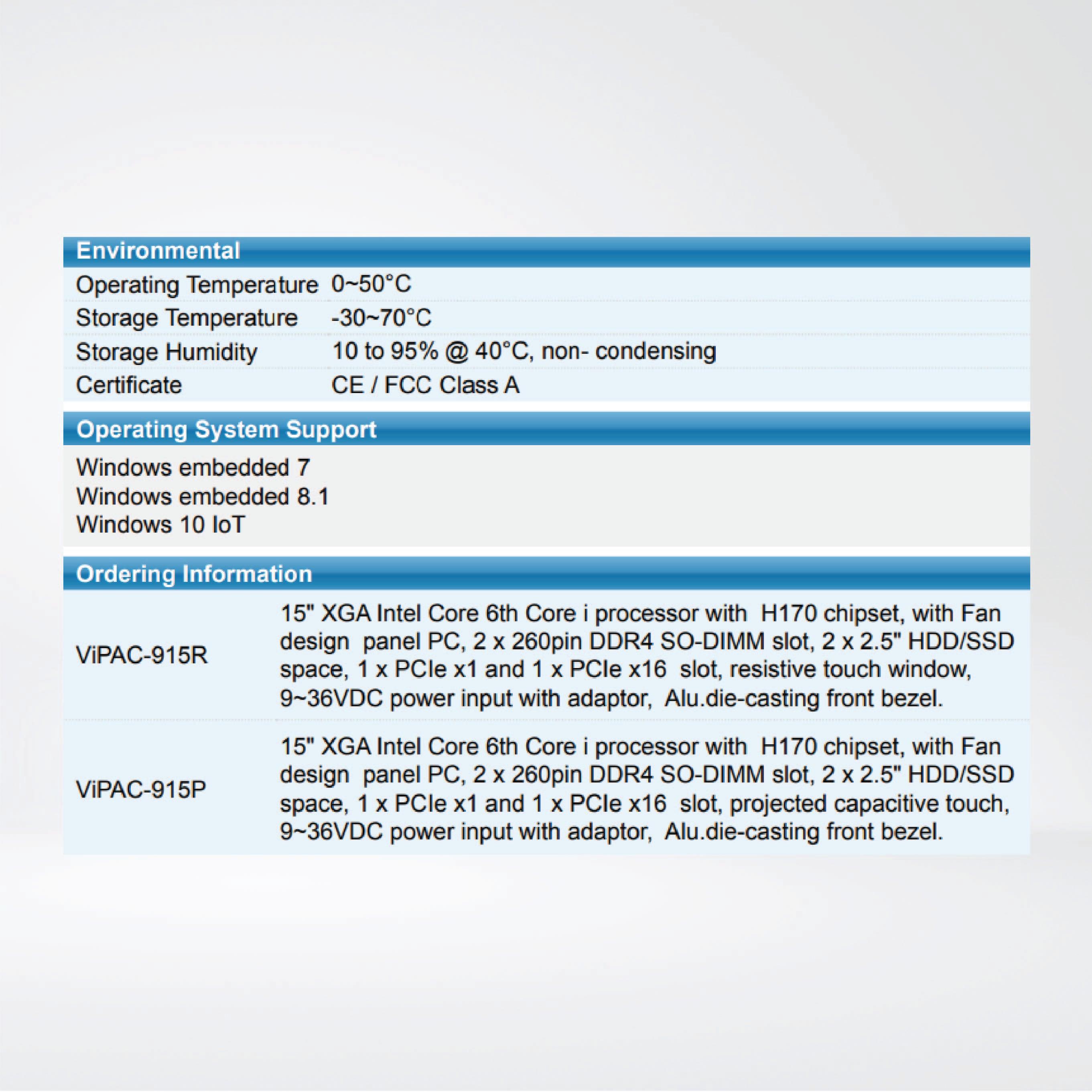 ViTAM-915AP 15″ New Gen. IP66/IP69K Stainless Steel Panel PC - Riverplus