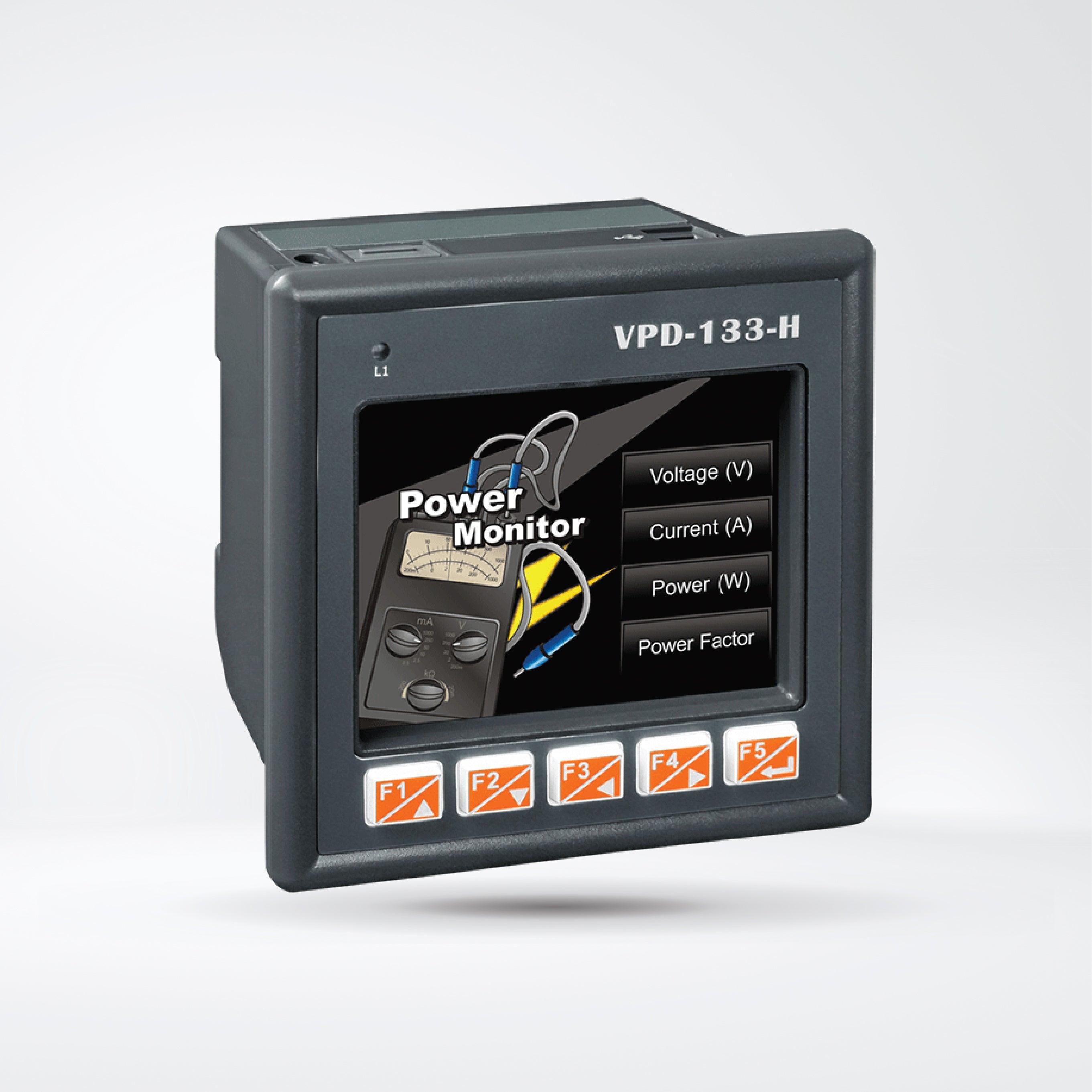 VPD-133-H 3.5" Touch HMI Device with 2 x RS-232/RS-485, Ethernet (PoE) and Rubber Keypad - Riverplus
