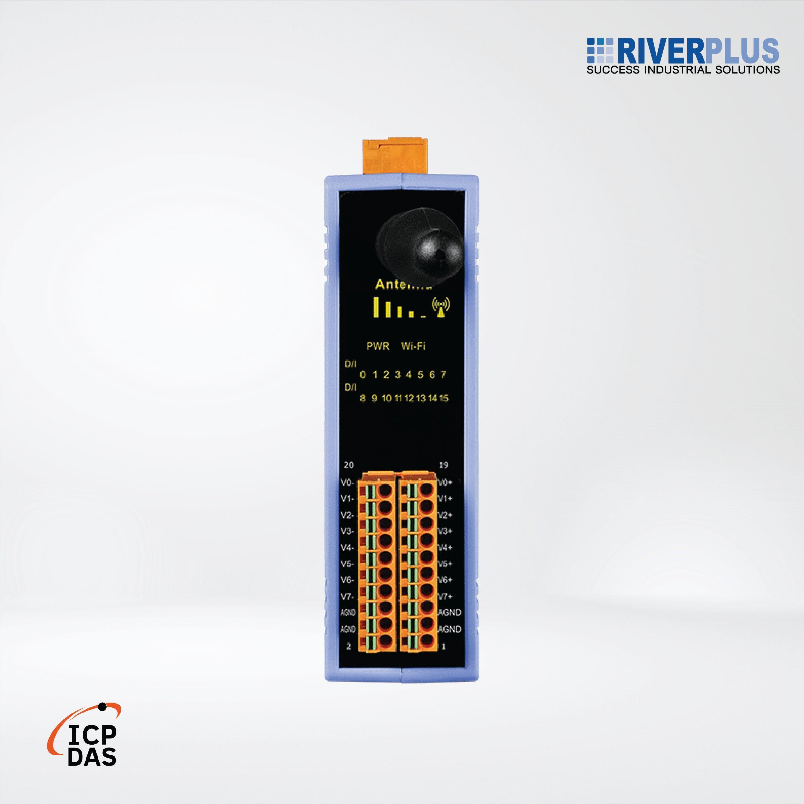 WF-2051 Wi-Fi I/O Module with Isolated 16-ch (Dry, Wet) DI (Asia Only) - Riverplus