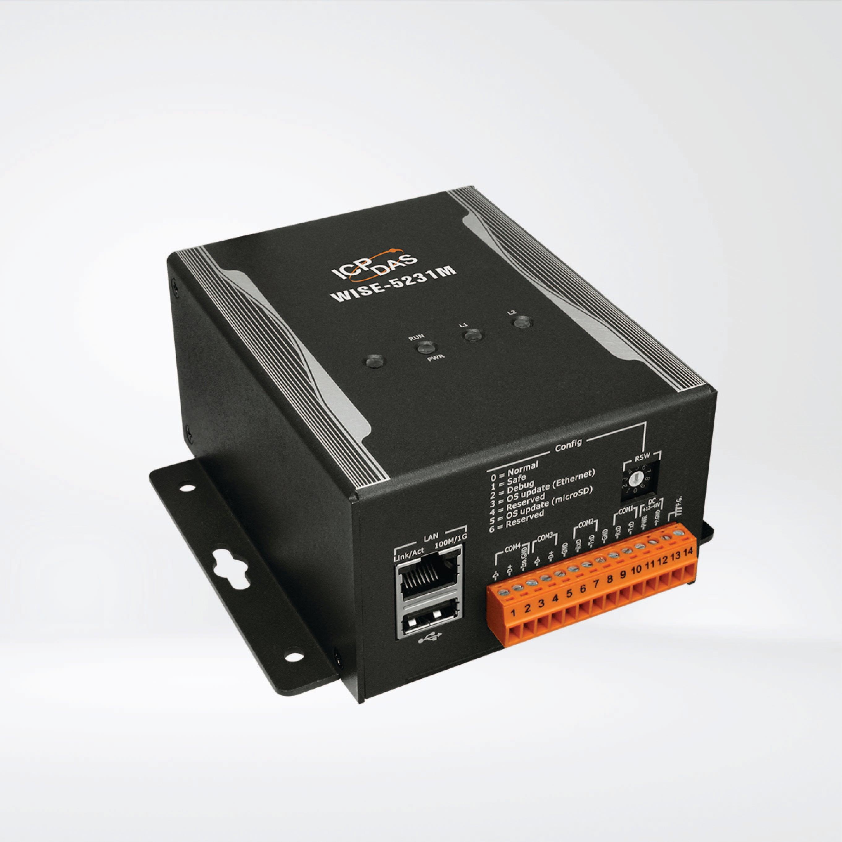 WISE-5231M Intelligent IIoT Edge Controller - Riverplus