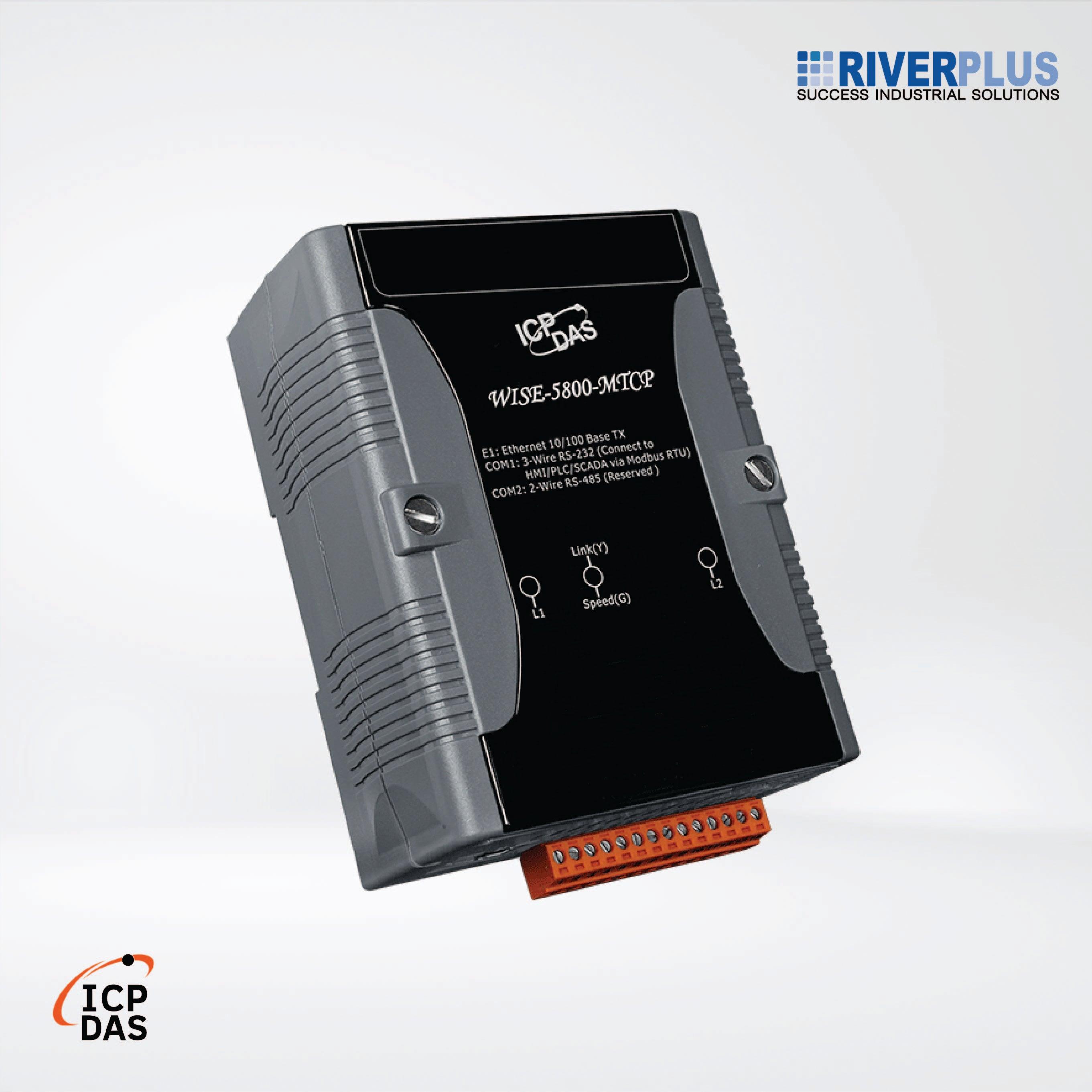 WISE-5800-MTCP Intelligent User-defined I/O & Data Log Module for Modbus TCP Devices - Riverplus