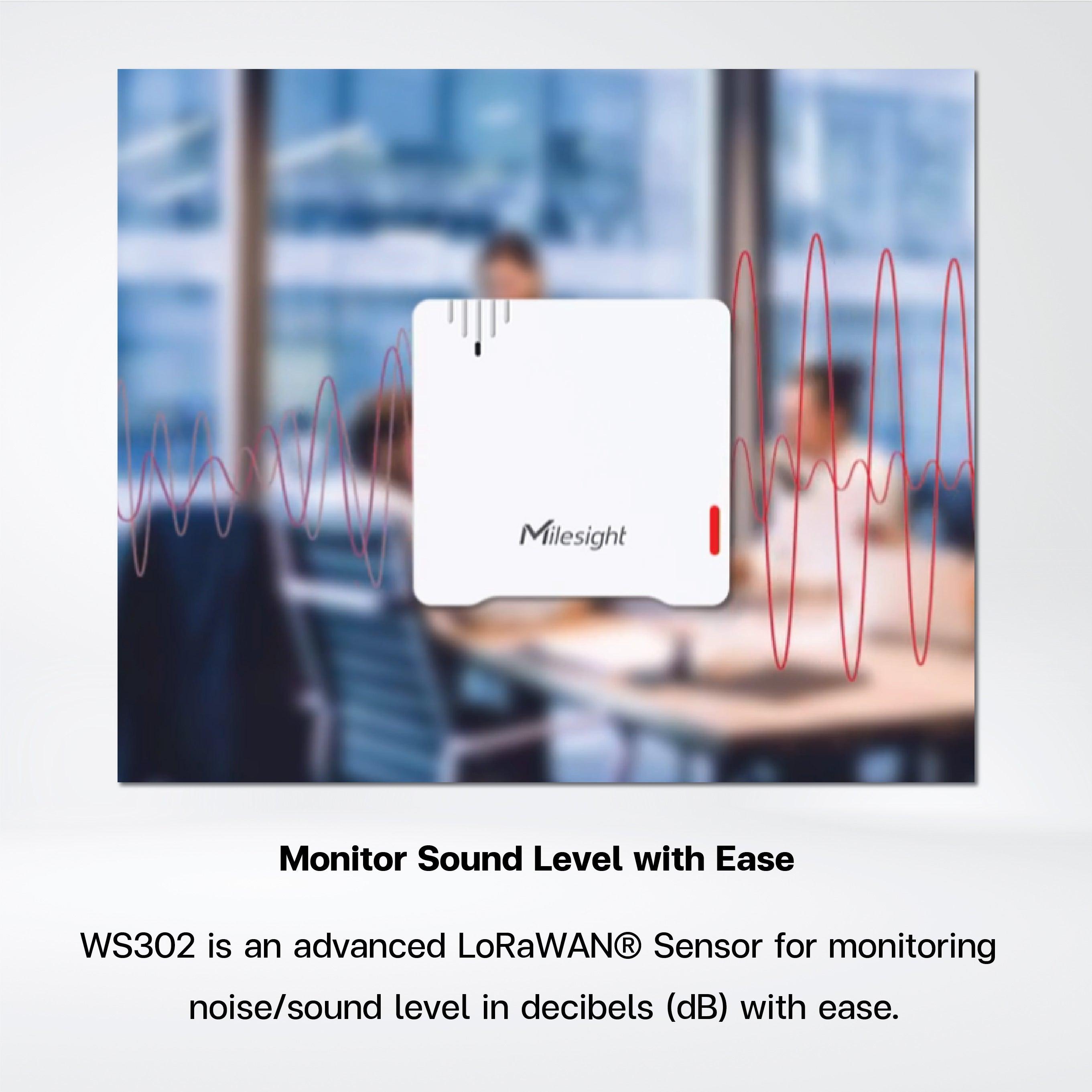 WS302 Sound Level Sensor - Riverplus