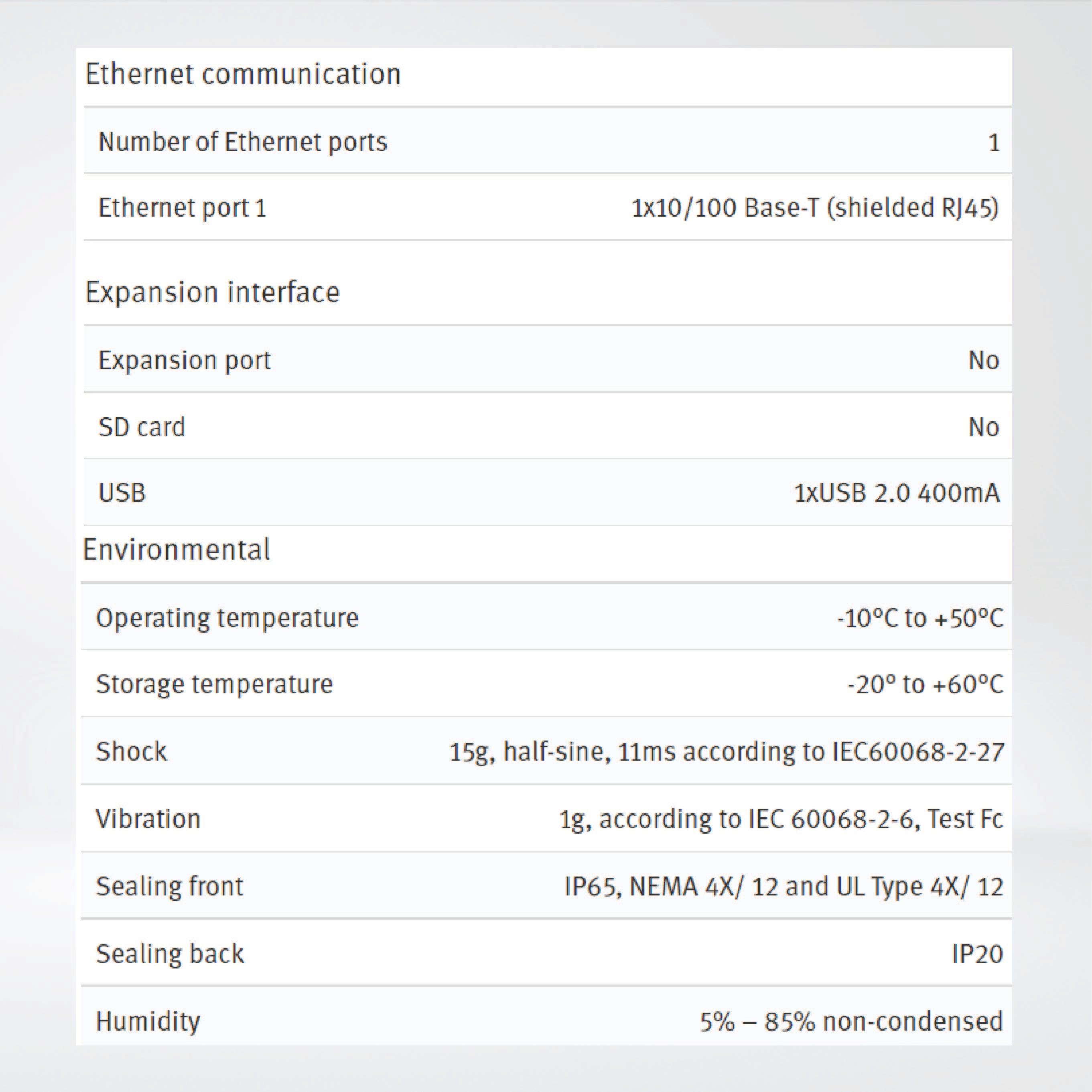 X2 base 5 5'' HMI with iX runtime - Riverplus