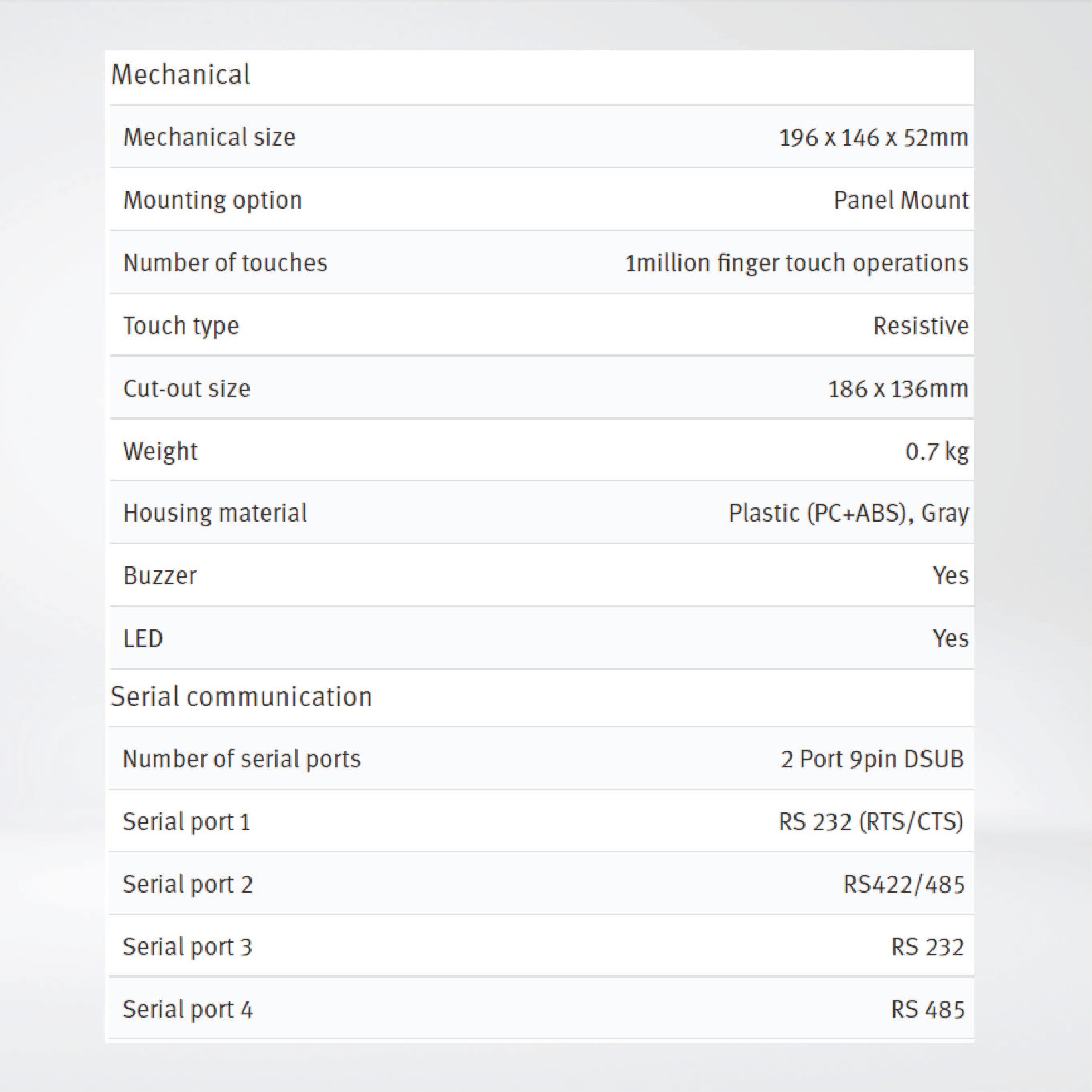 X2 base 7 7'' HMI with iX runtime - Riverplus