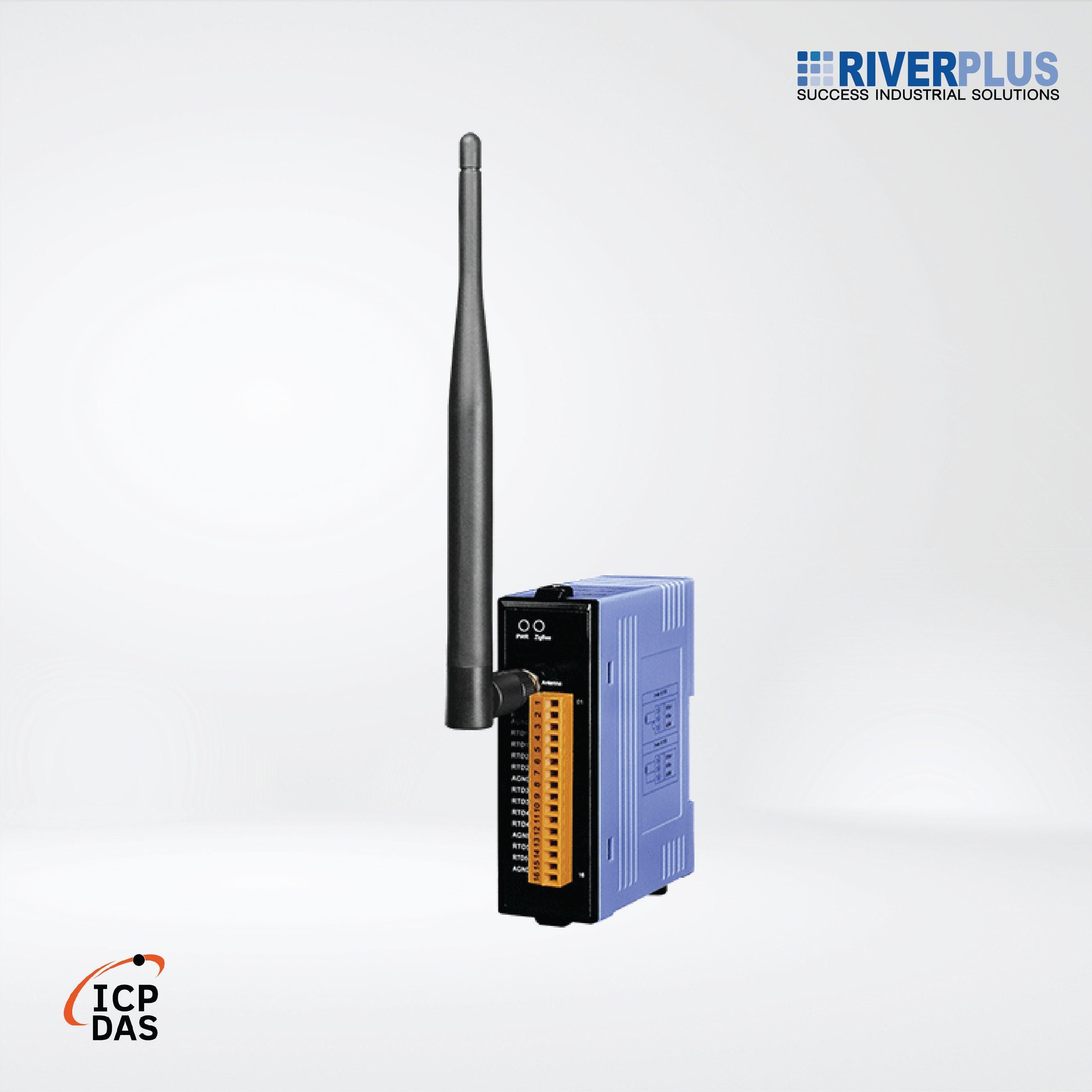 ZT-2015 ZigBee Wireless 6-ch RTD Input Module - Riverplus