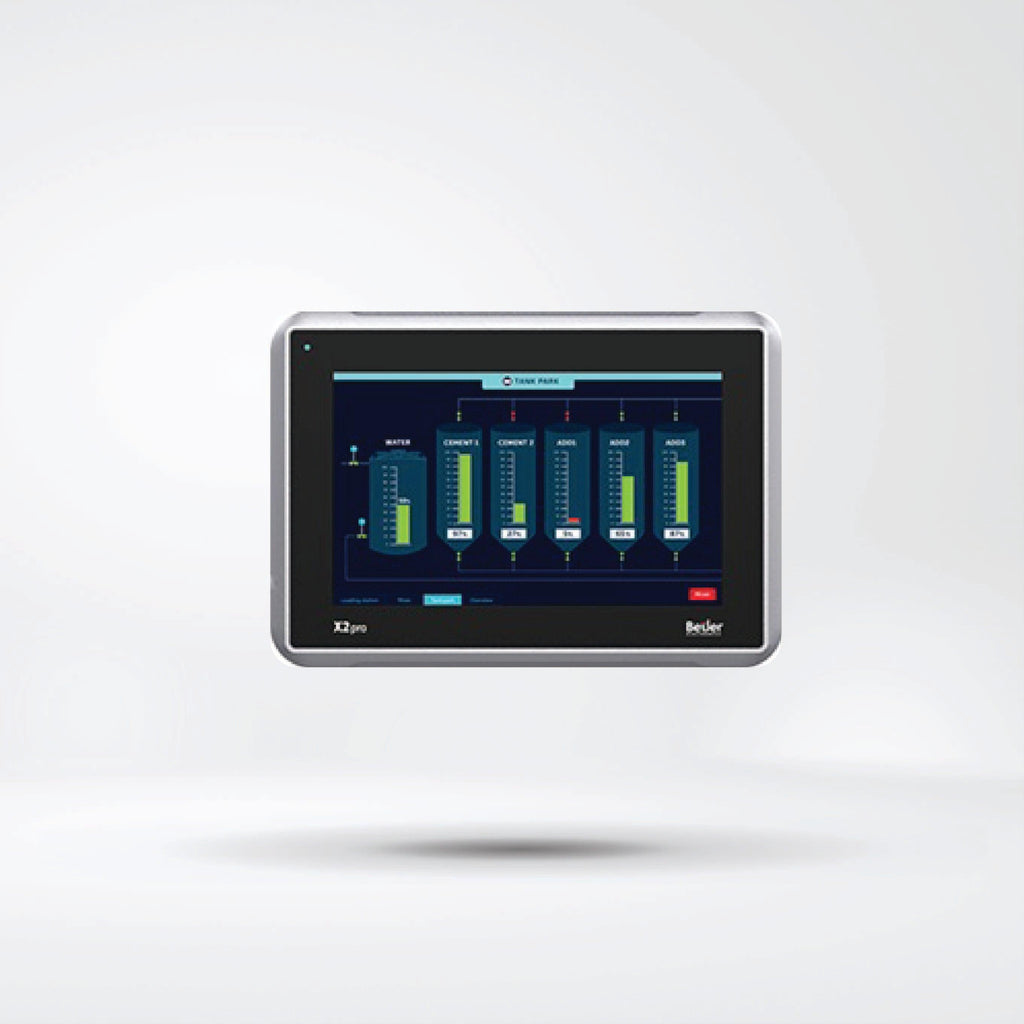 X2 pro 7 with 2 Ethernet 7'' HMI with iX runtime - Riverplus